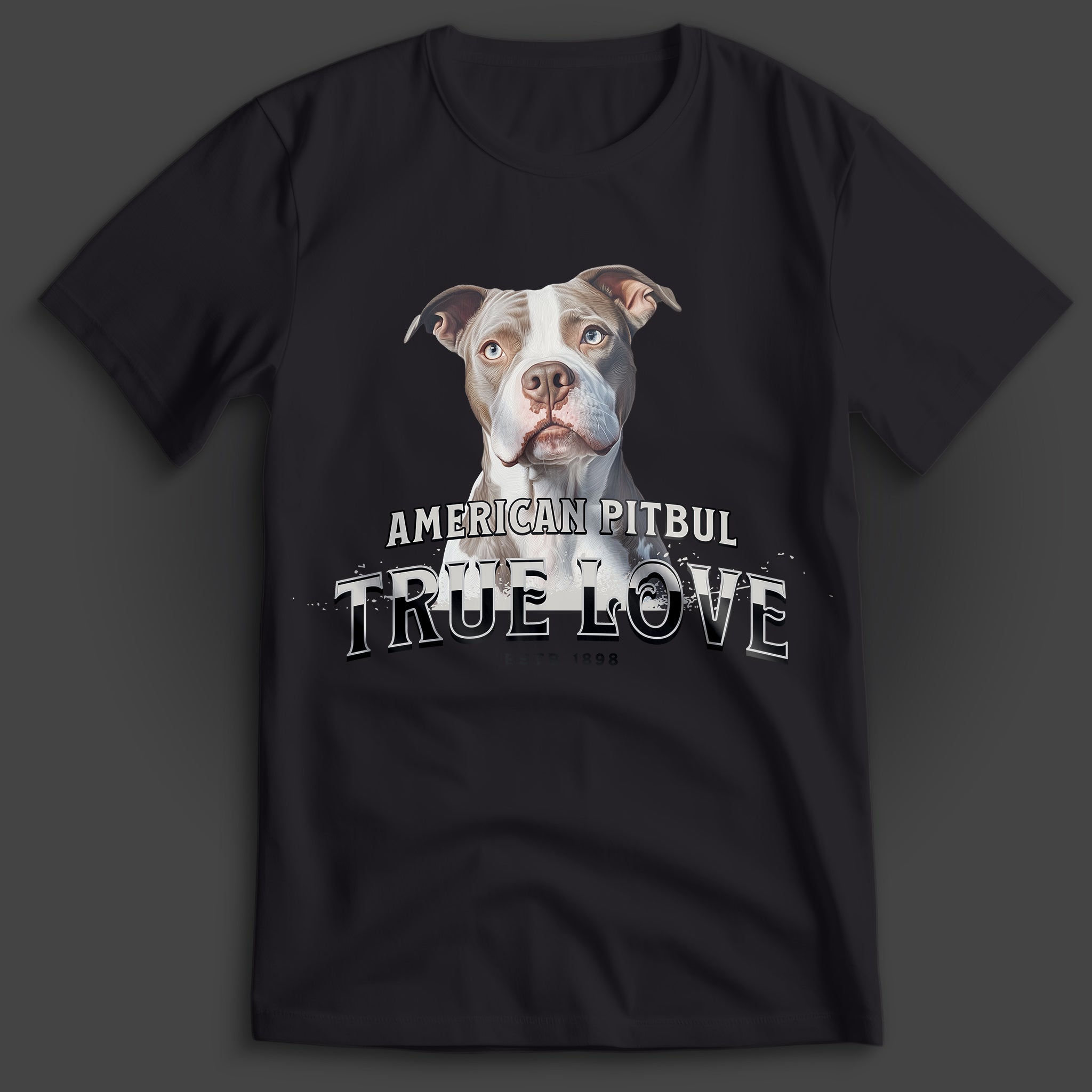 American Pitbull Beige T-Shirt