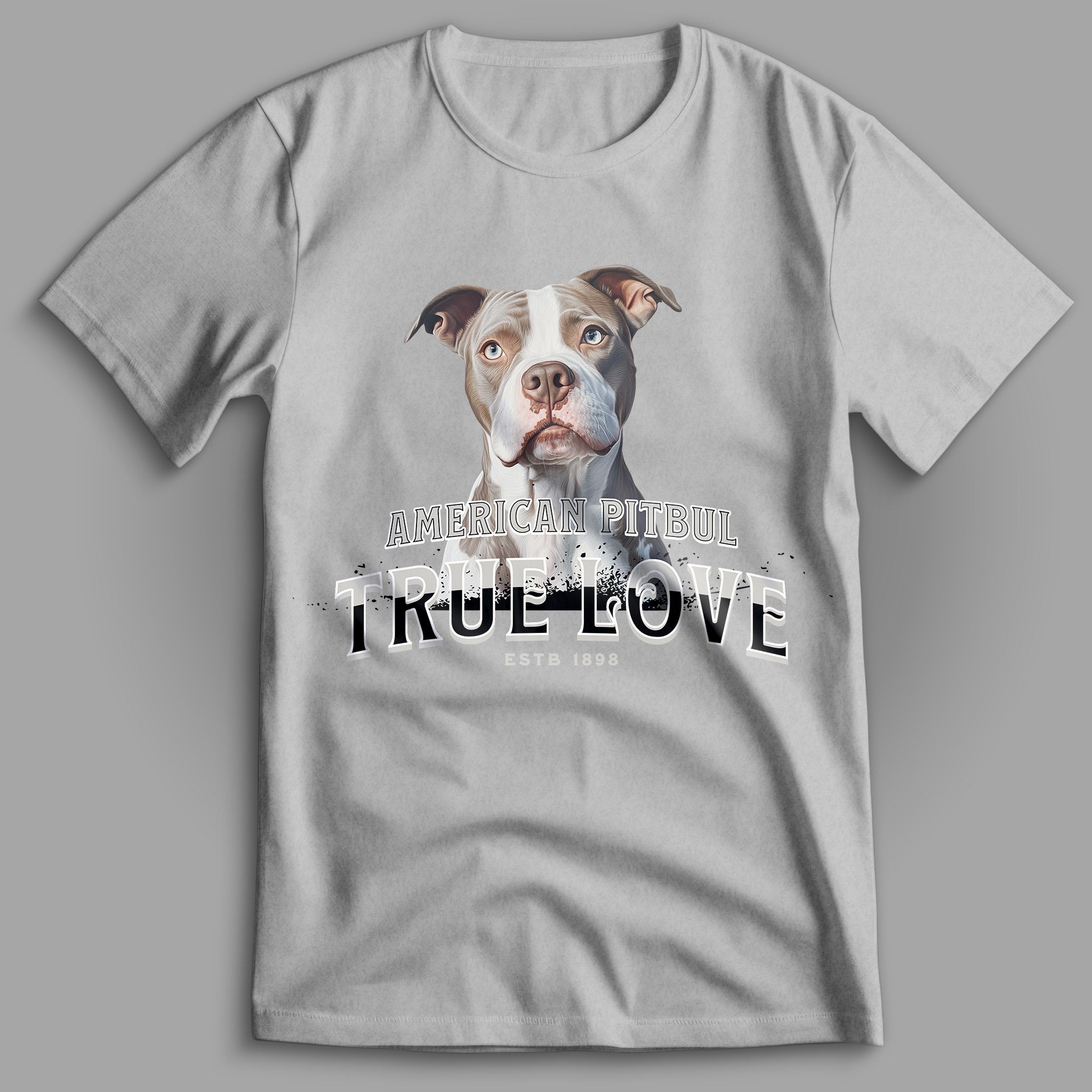 American Pitbull Beige T-Shirt