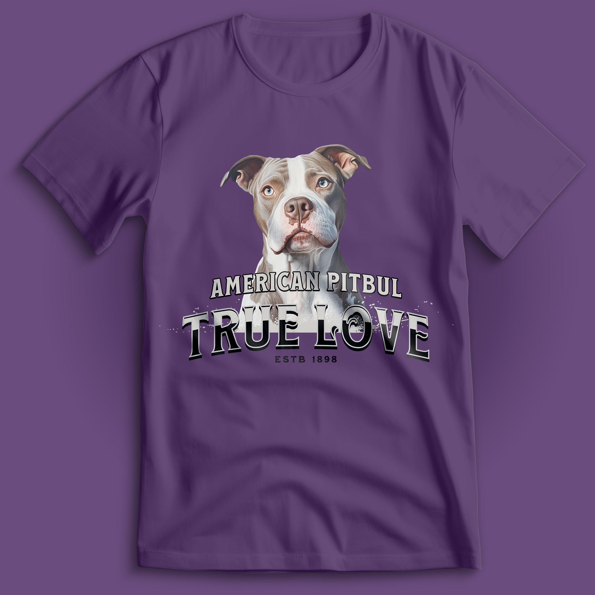 American Pitbull Beige T-Shirt