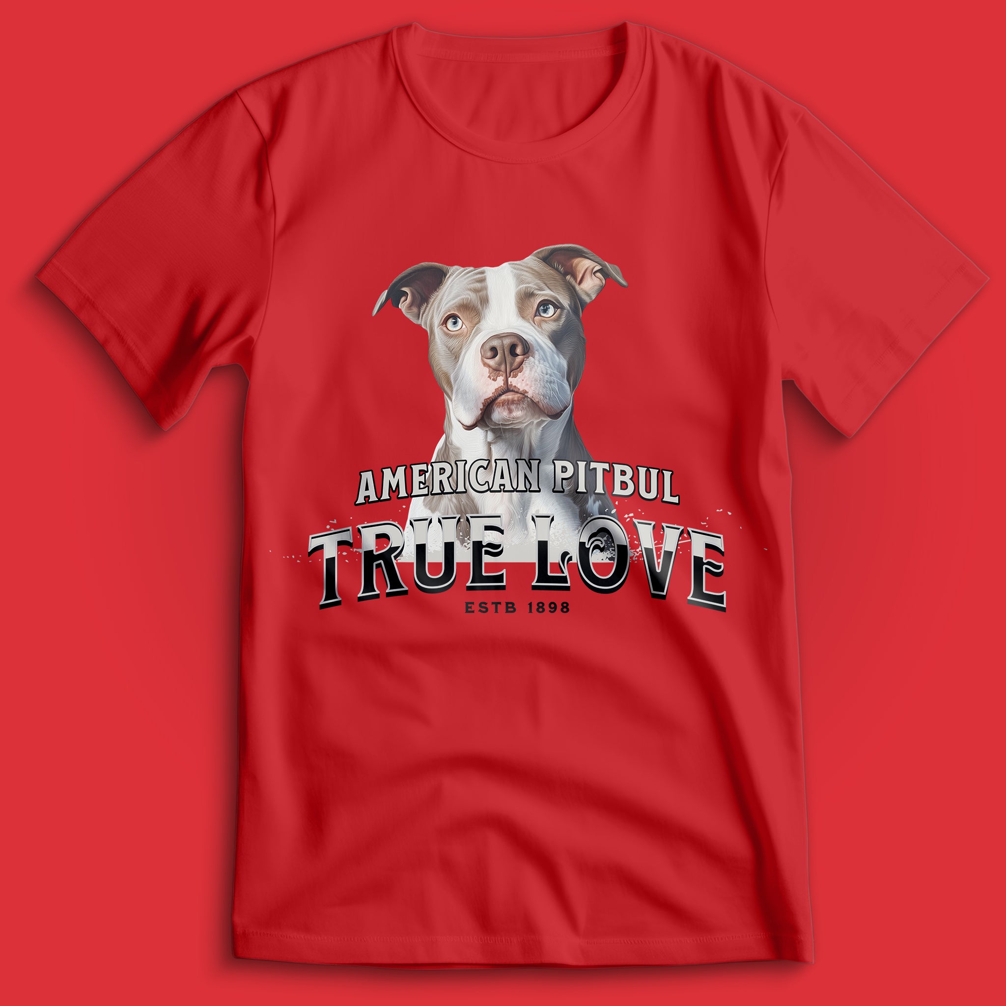 American Pitbull Beige T-Shirt