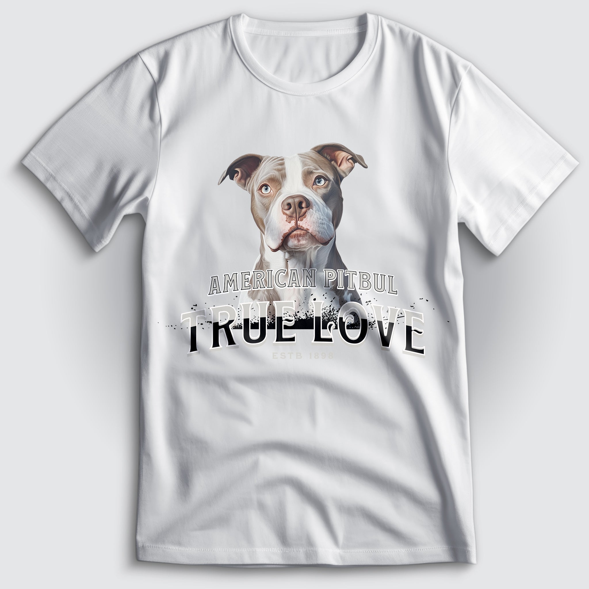 American Pitbull Beige T-Shirt