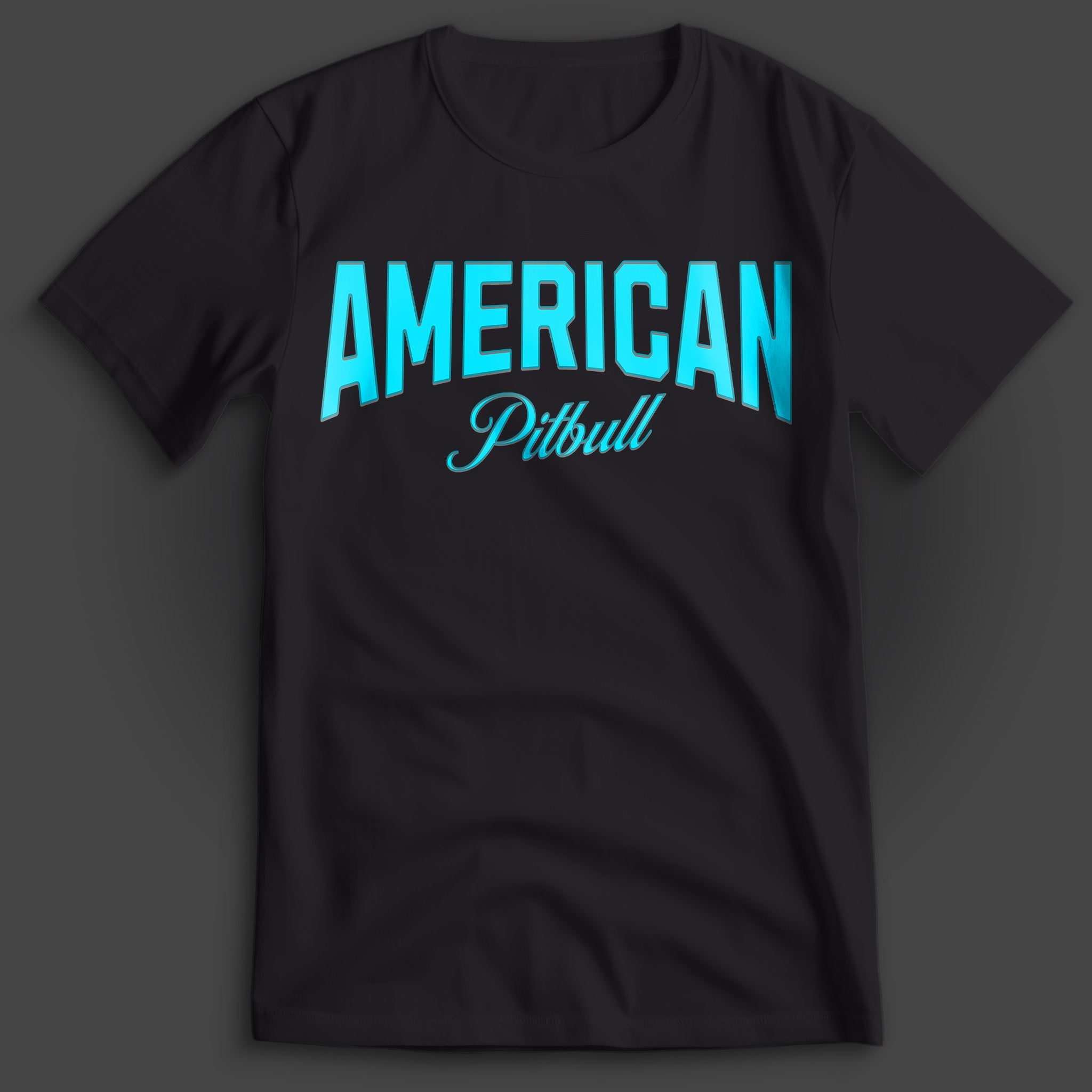 American Pitbull Typo T-Shirt