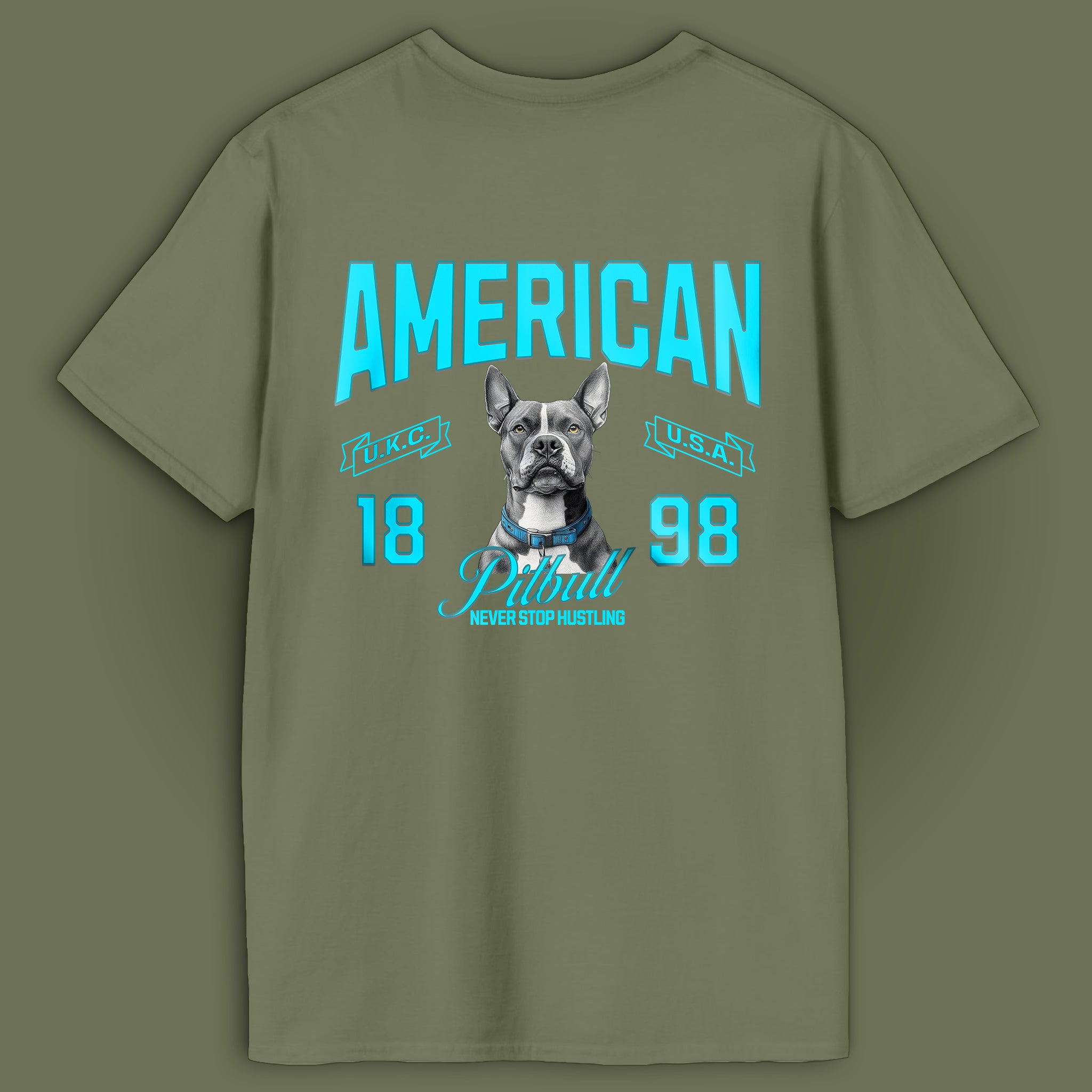American Pitbull Hustling III T-Shirt