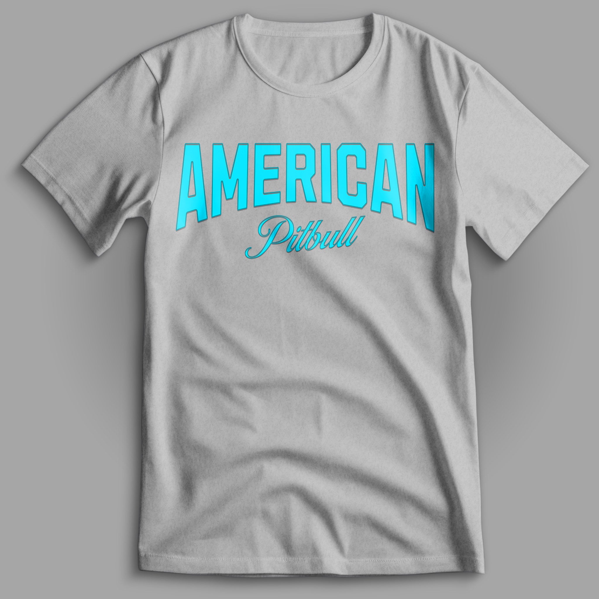American Pitbull Typo T-Shirt