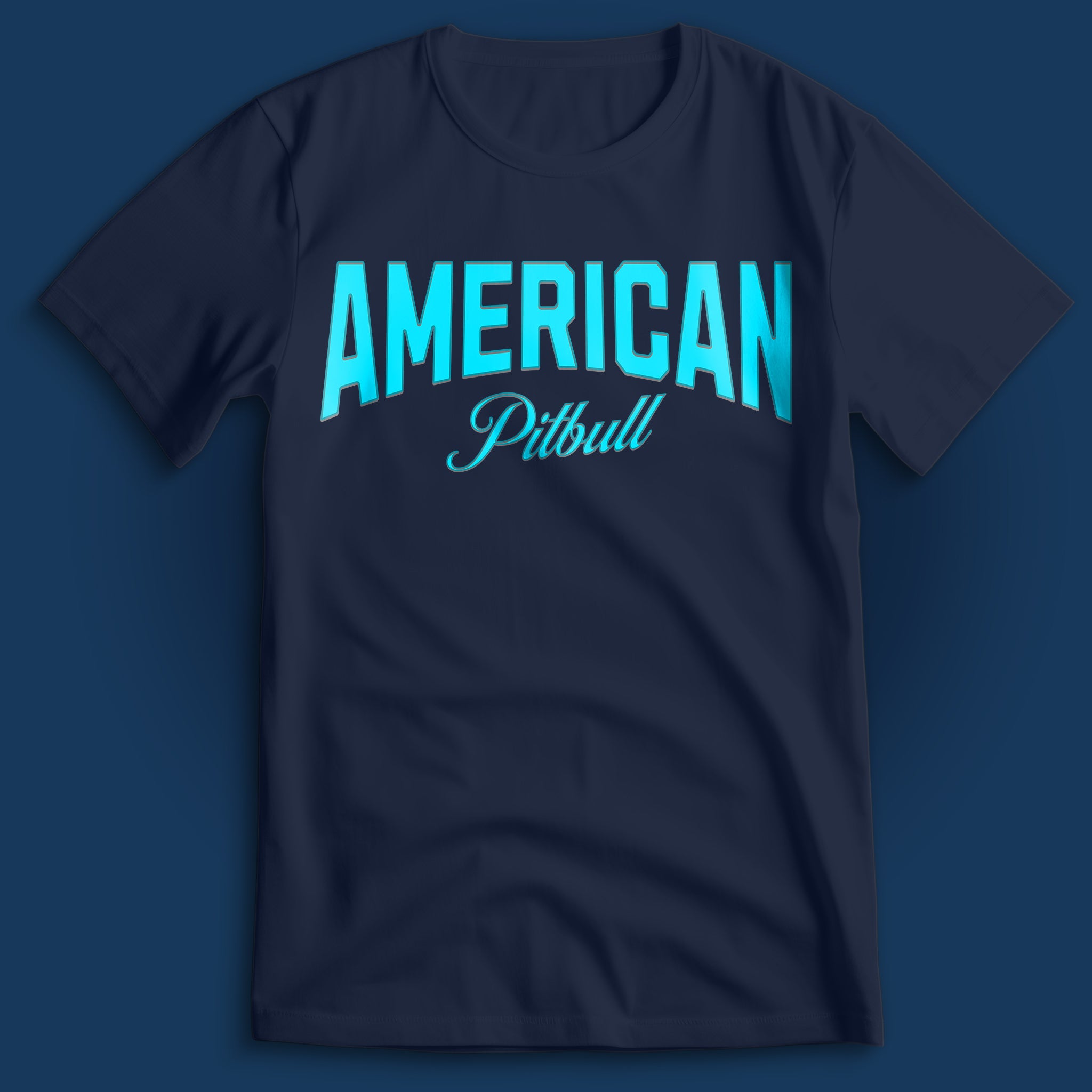 American Pitbull Typo T-Shirt