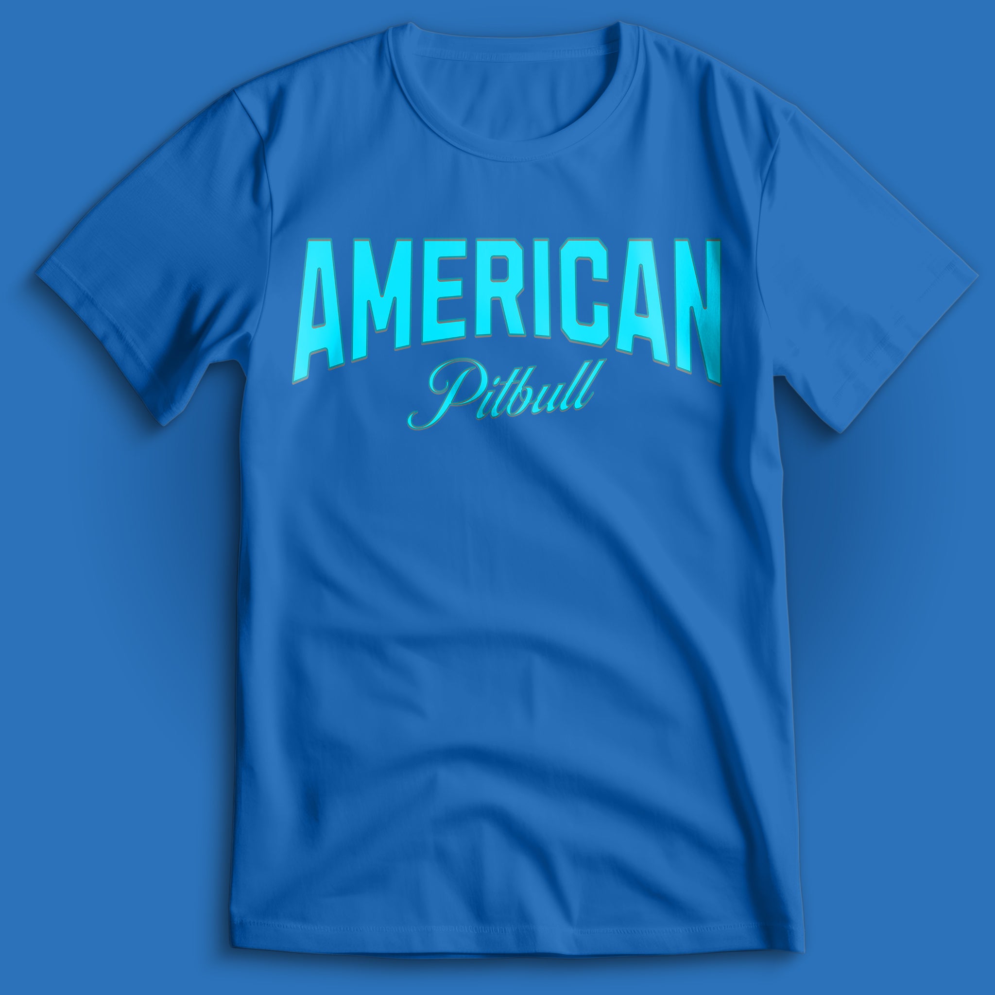 American Pitbull Typo T-Shirt