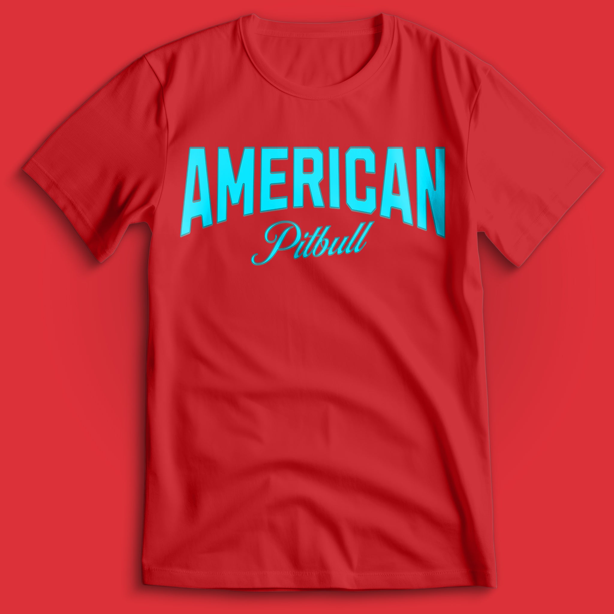 American Pitbull Typo T-Shirt