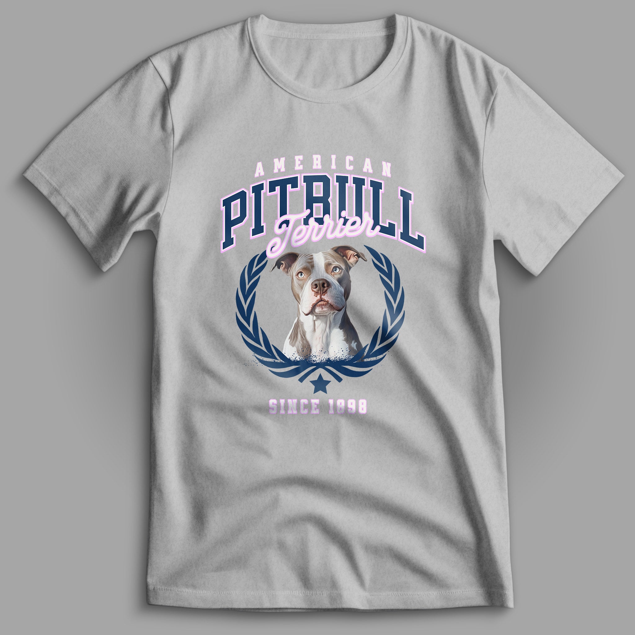 American Pitbull Blue T-Shirt