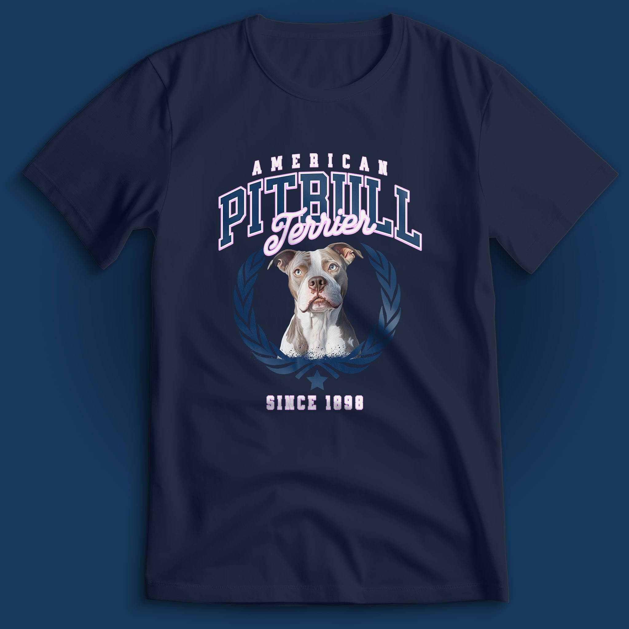 American Pitbull Blue T-Shirt