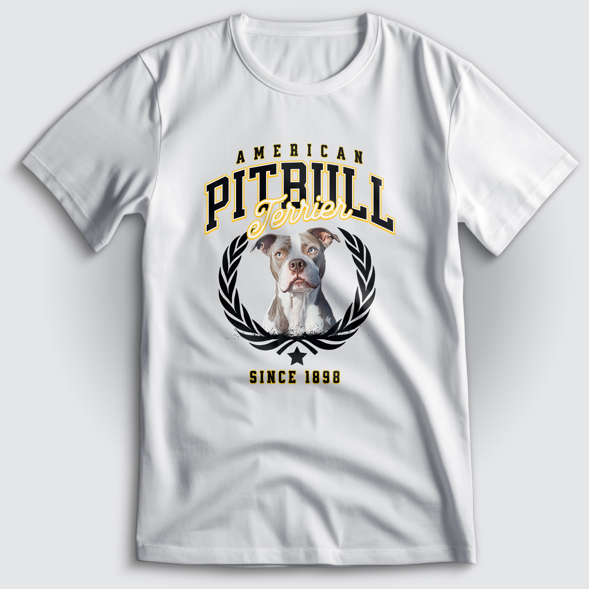 American Pitbull Black T-Shirt