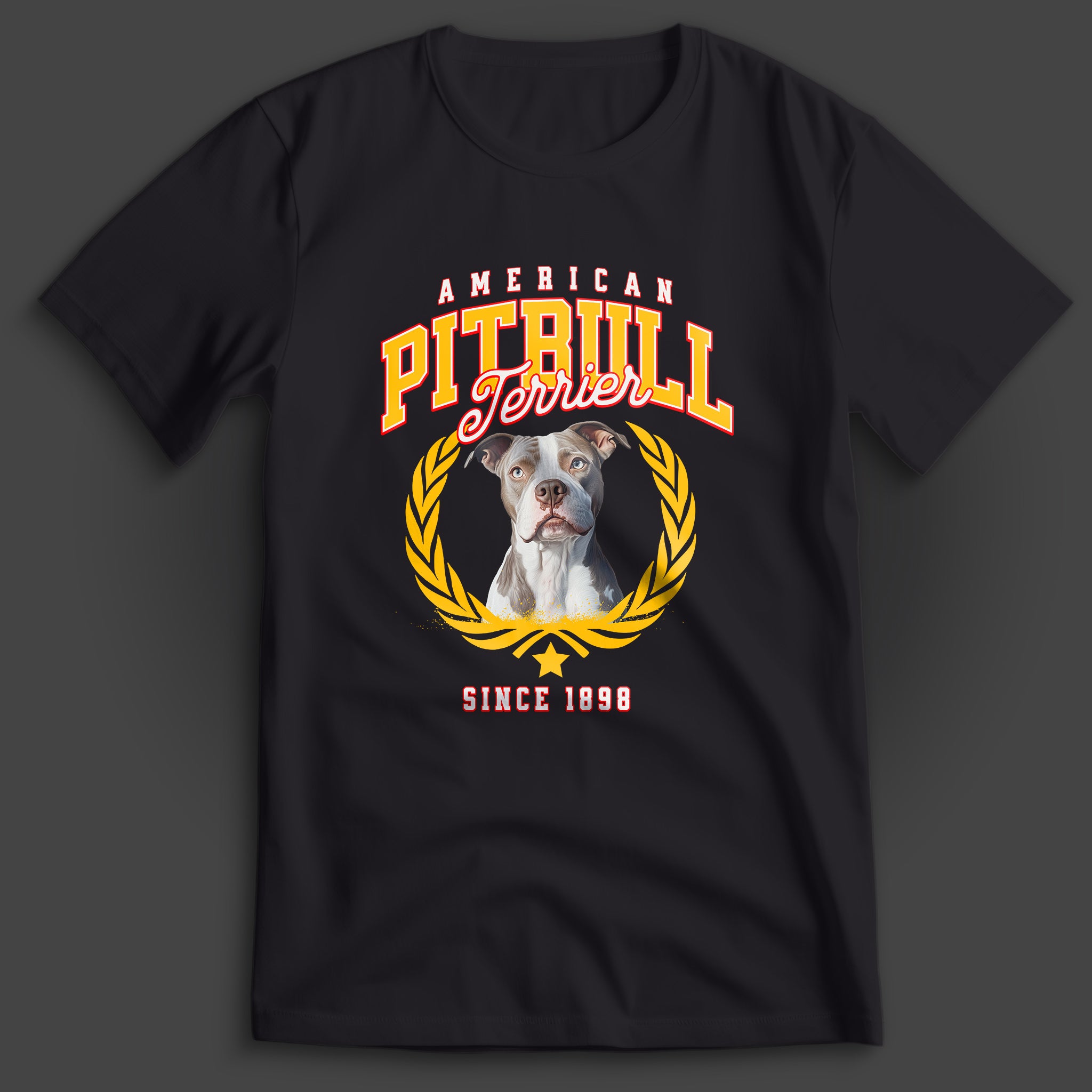 American Pitbull Gold T-Shirt