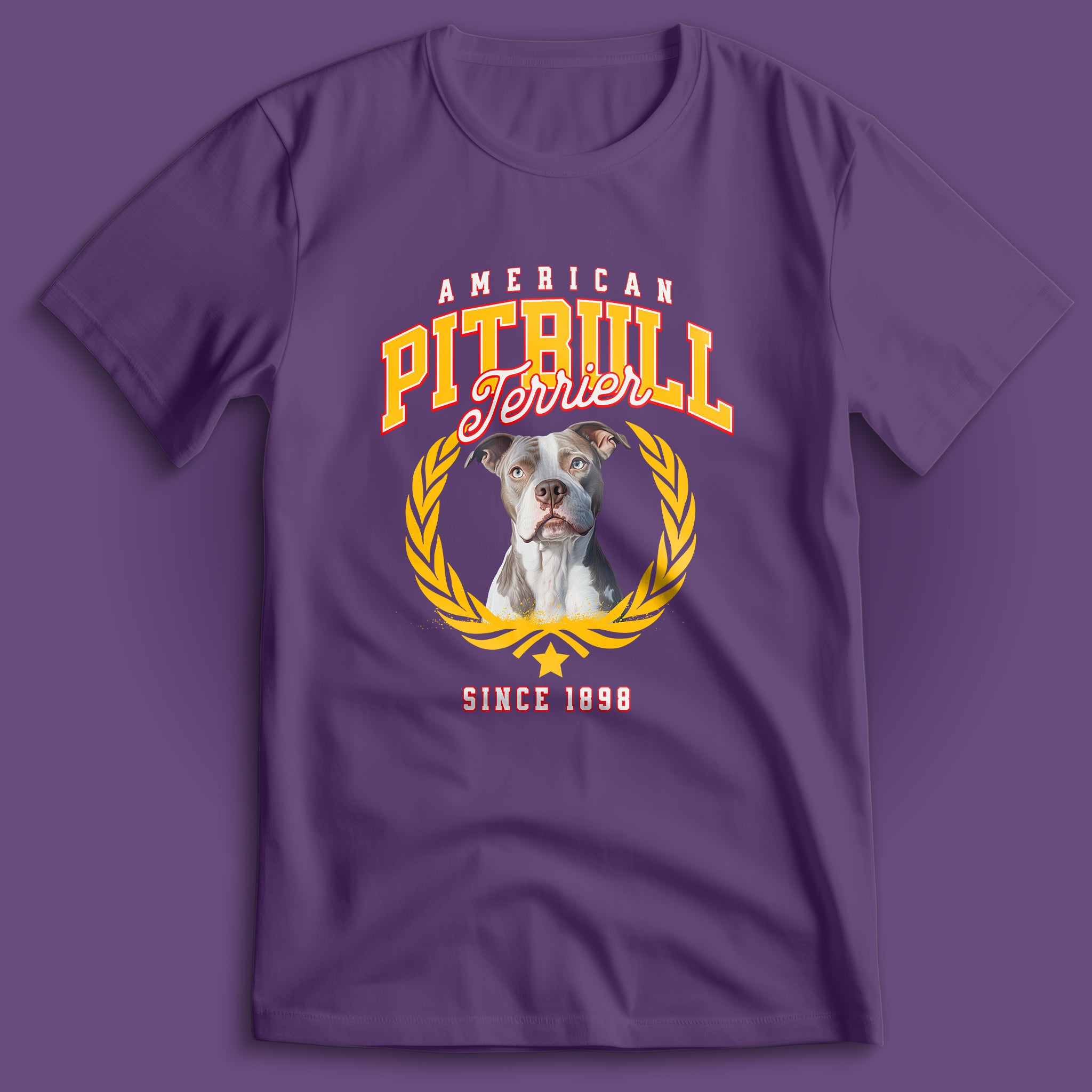 American Pitbull Gold T-Shirt