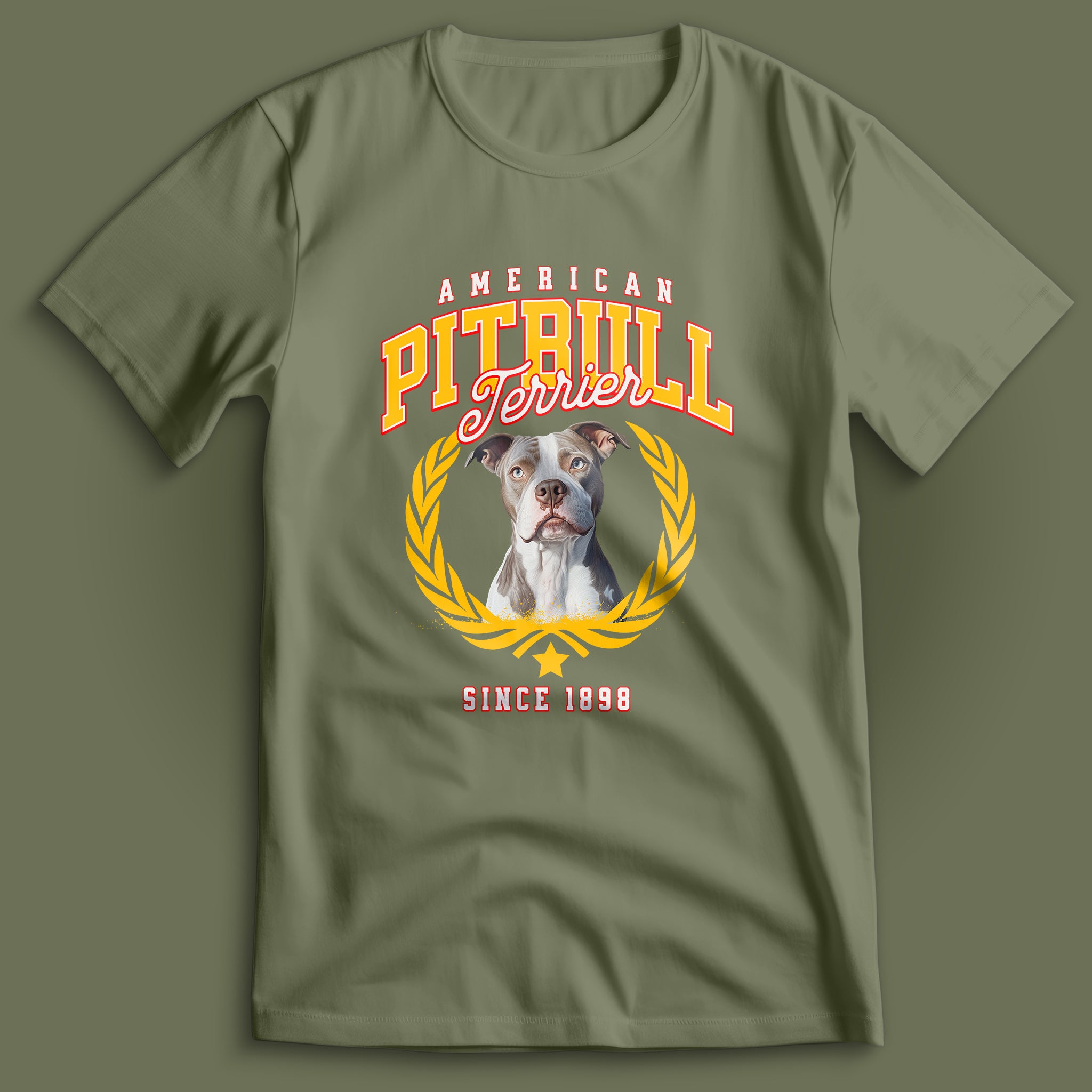 American Pitbull Gold T-Shirt