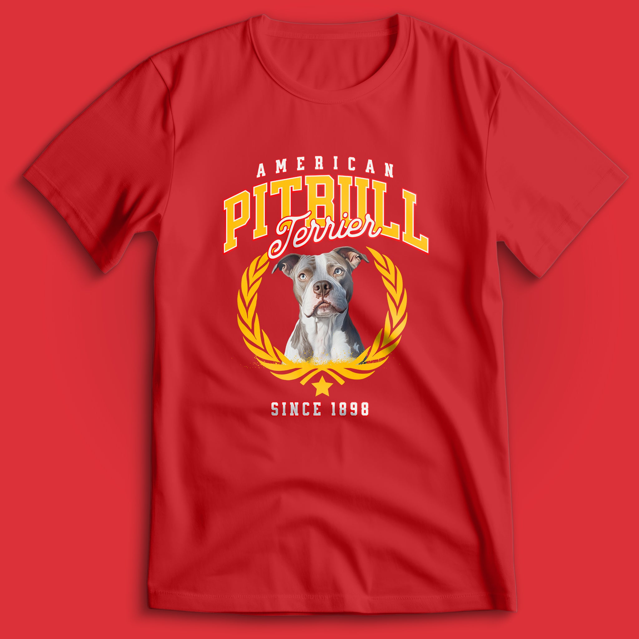 American Pitbull Gold T-Shirt