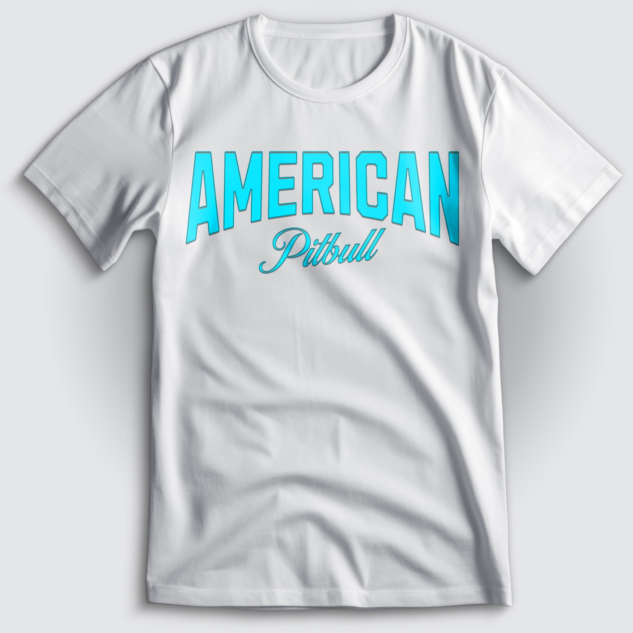 American Pitbull Typo T-Shirt