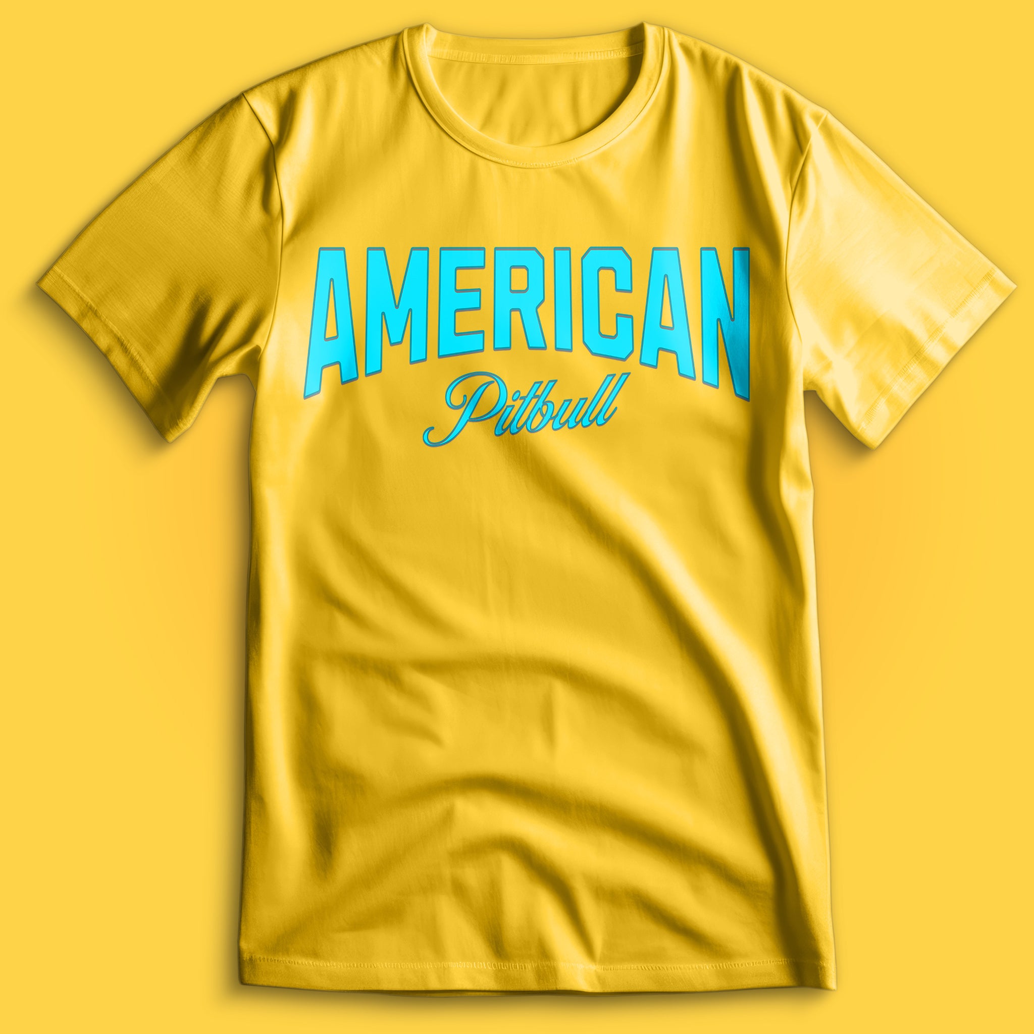 American Pitbull Typo T-Shirt
