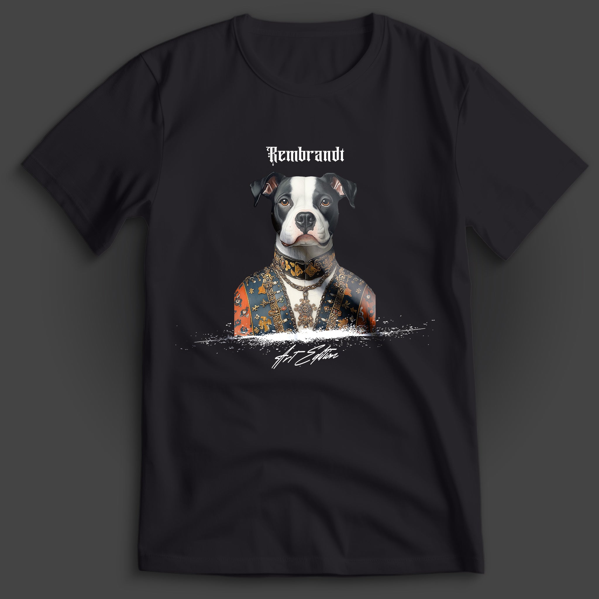Rembrandt Art Edition American Pitbull l T-Shirt