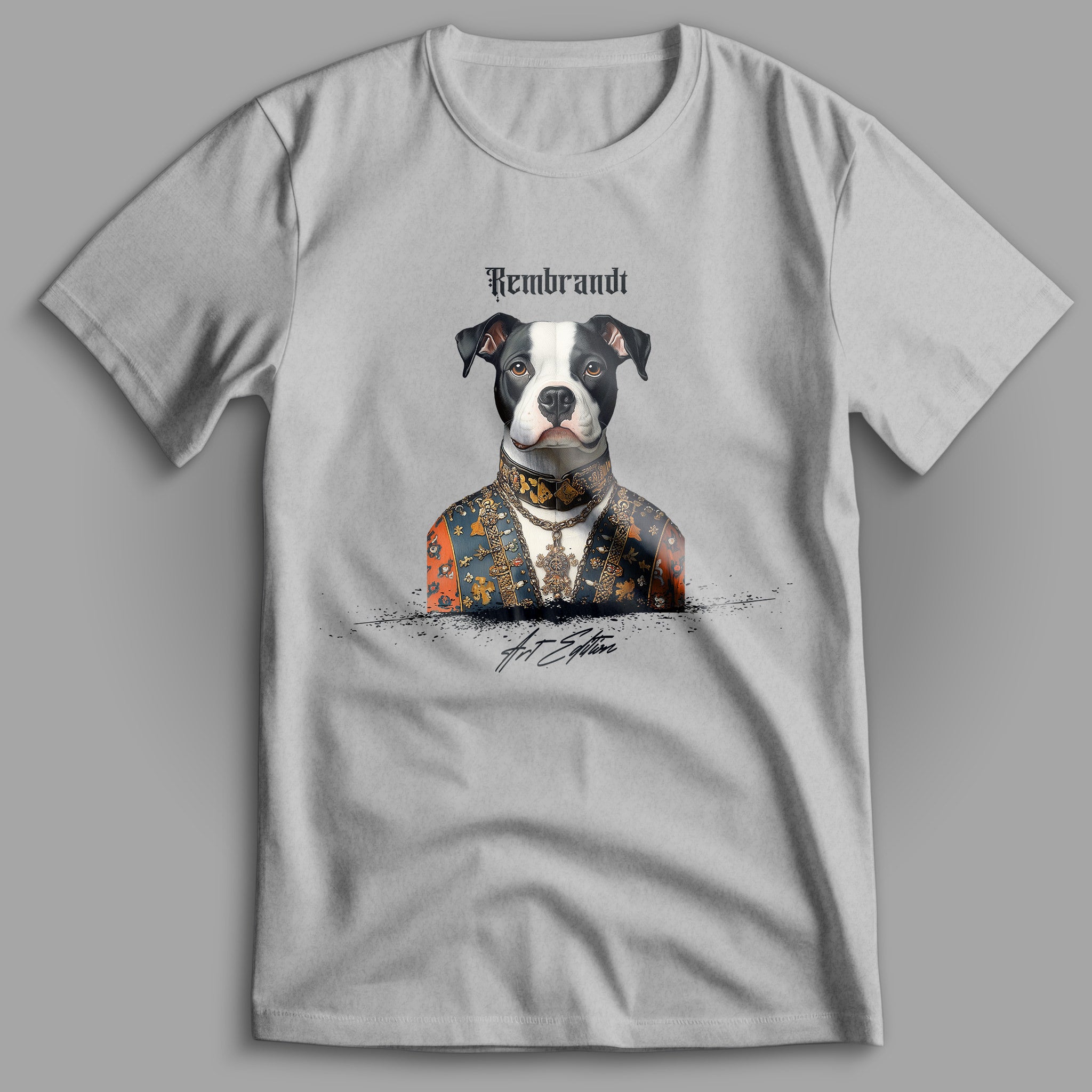 Rembrandt Art Edition American Pitbull l T-Shirt