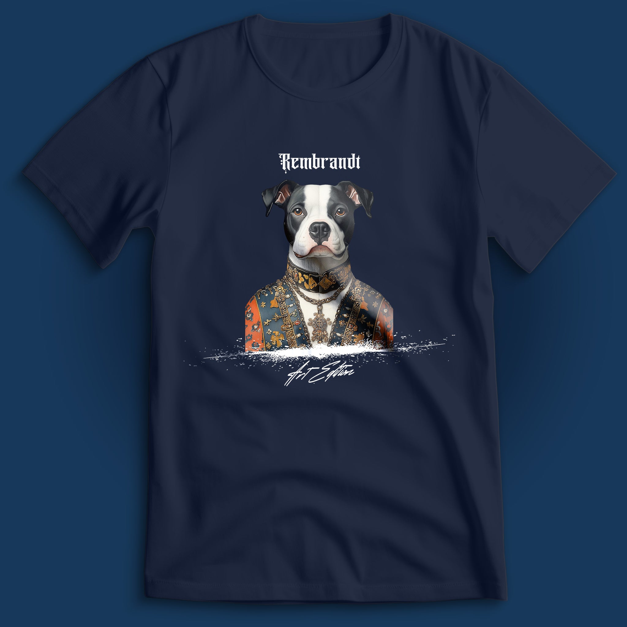 Rembrandt Art Edition American Pitbull l T-Shirt