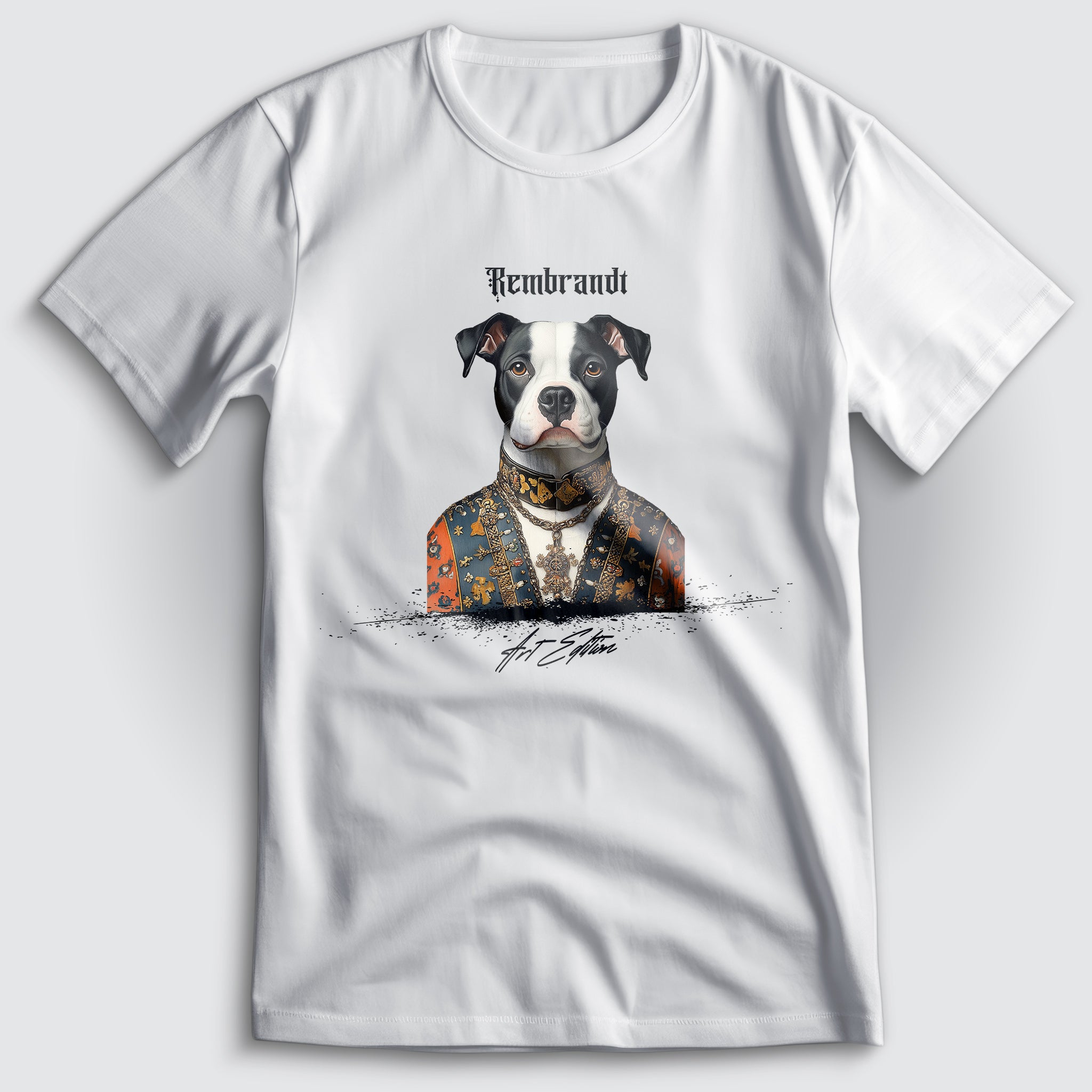 Rembrandt Art Edition American Pitbull l T-Shirt