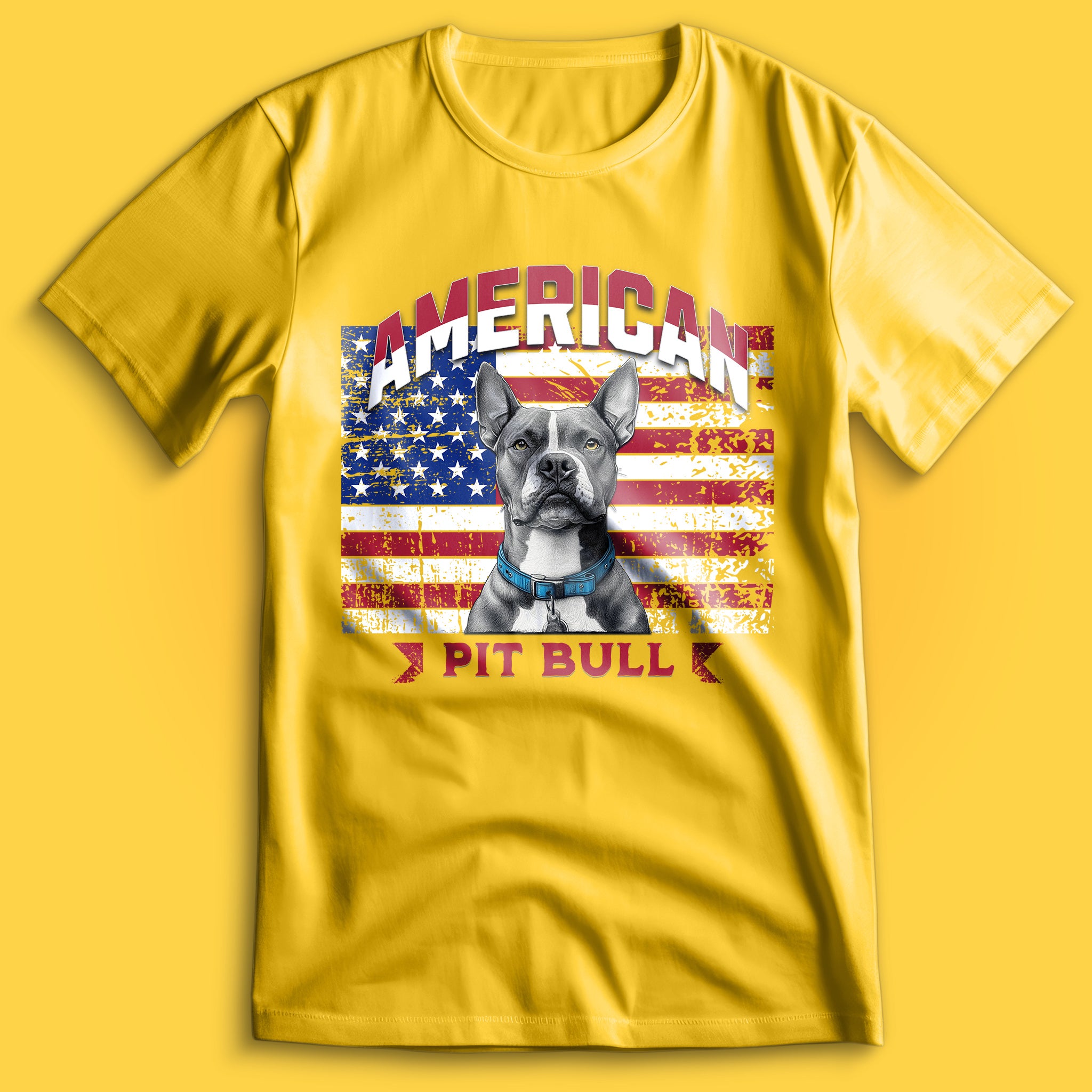 American Pitbull USA T-Shirt