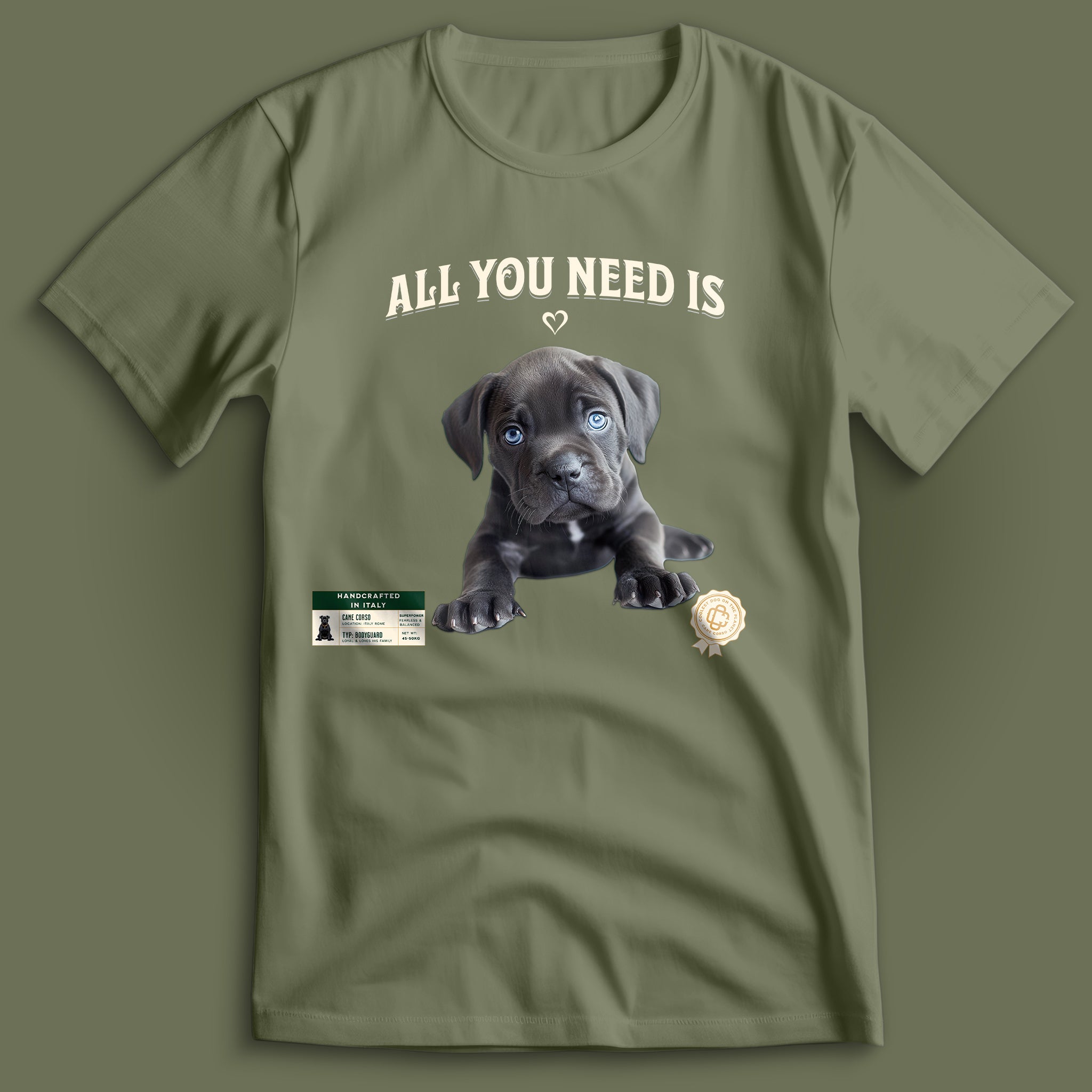 Cane Corso All You Need is ♡ T-Shirt