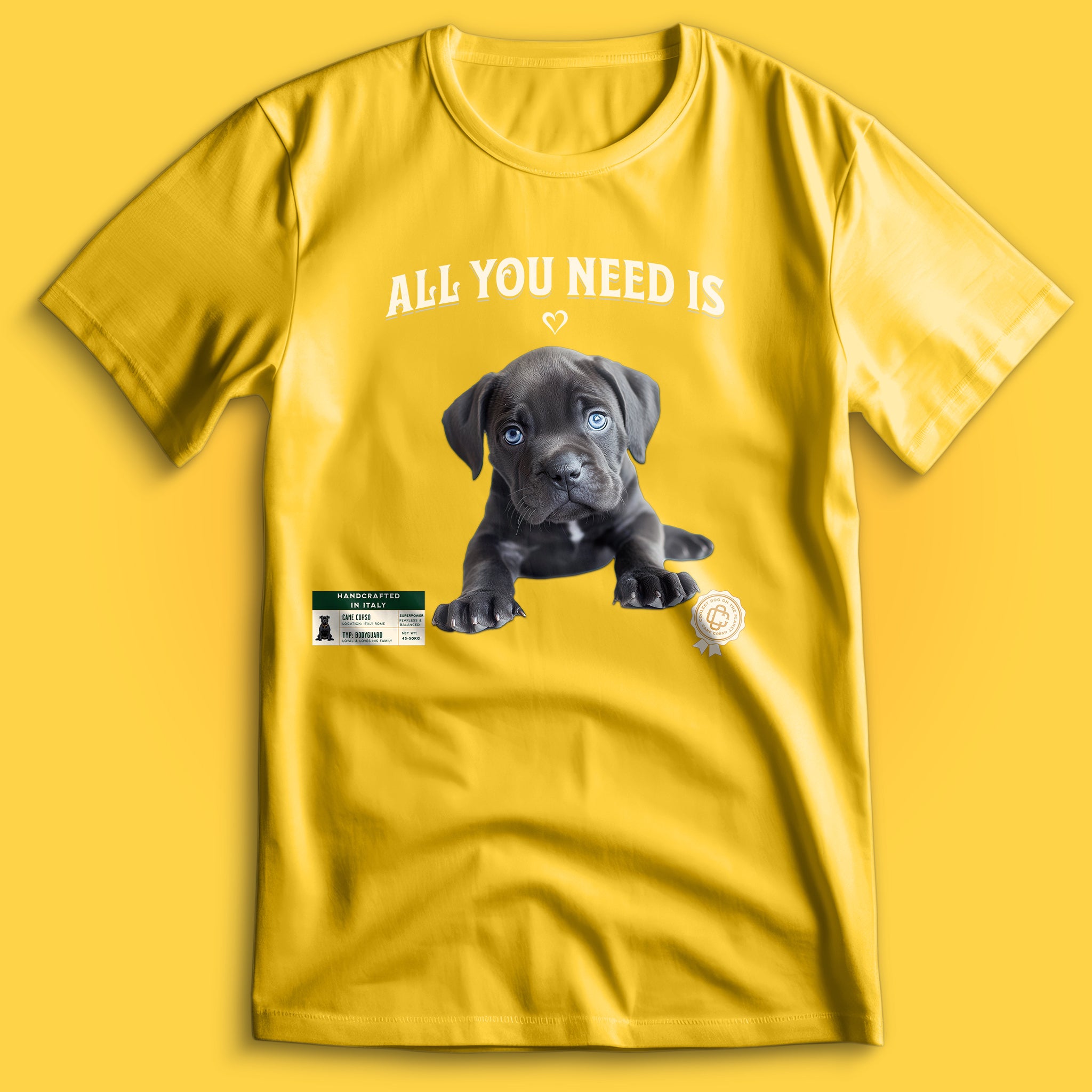 Cane Corso All You Need is ♡ T-Shirt