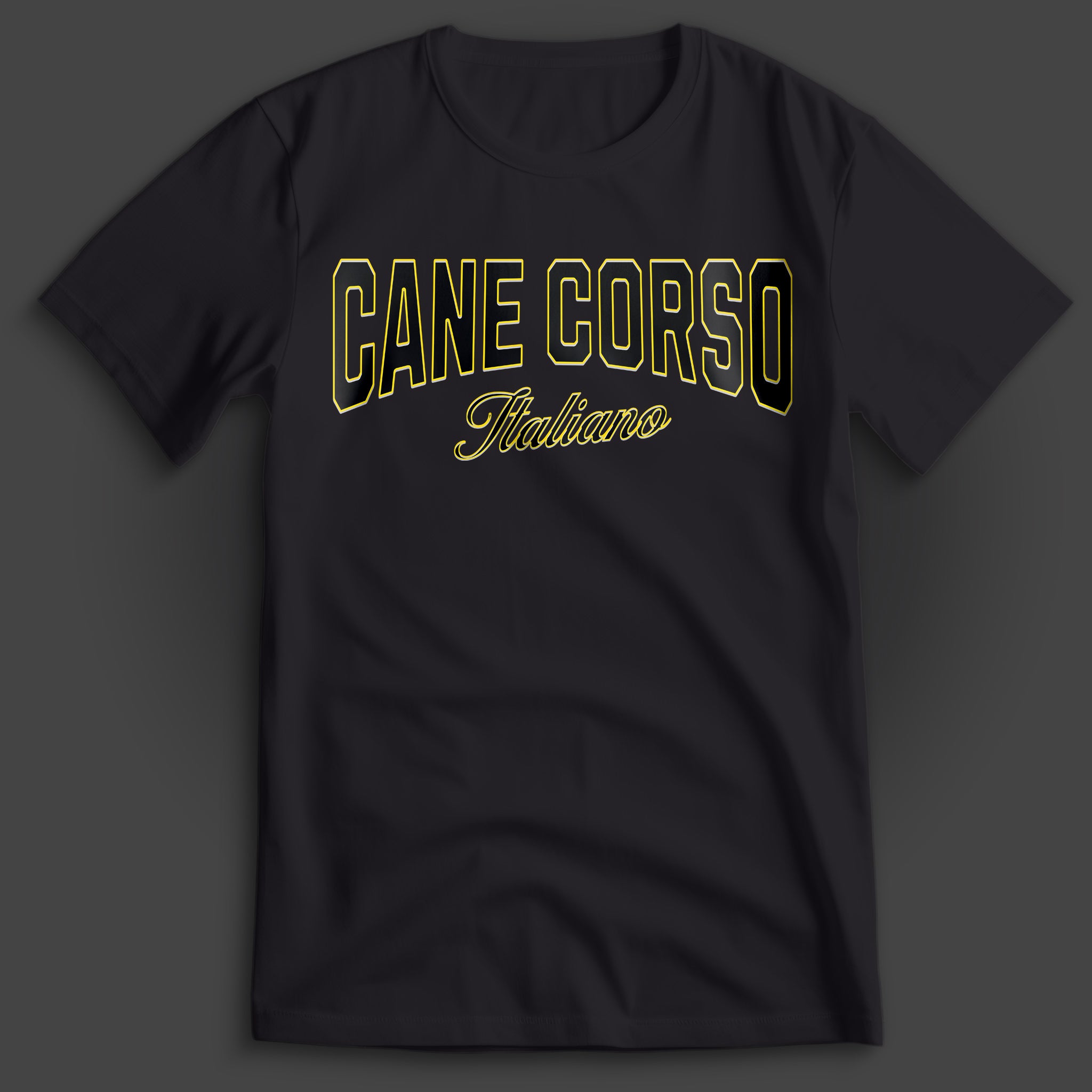 Cane Corso Italiano Typo T-Shirt