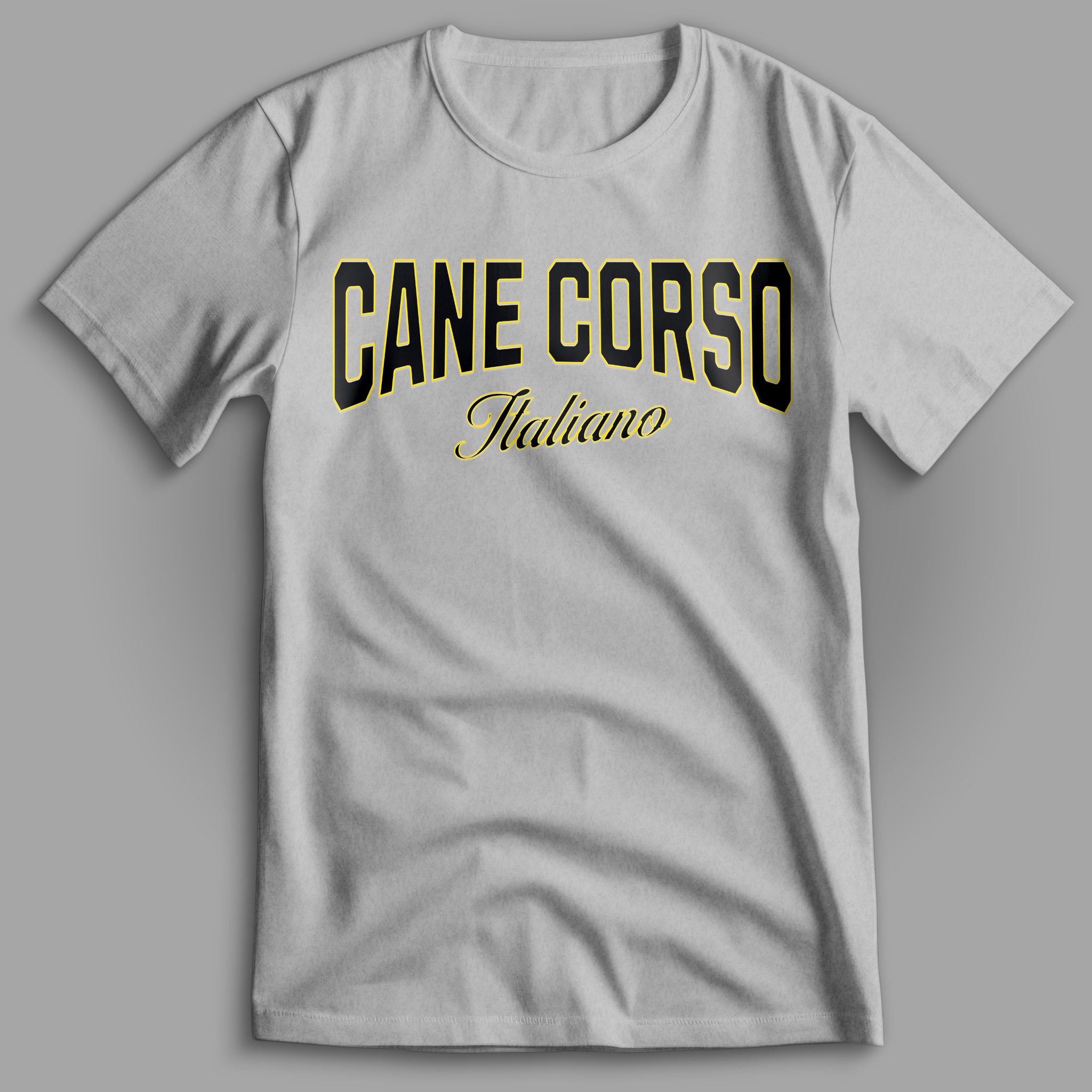 Cane Corso Italiano Typo T-Shirt