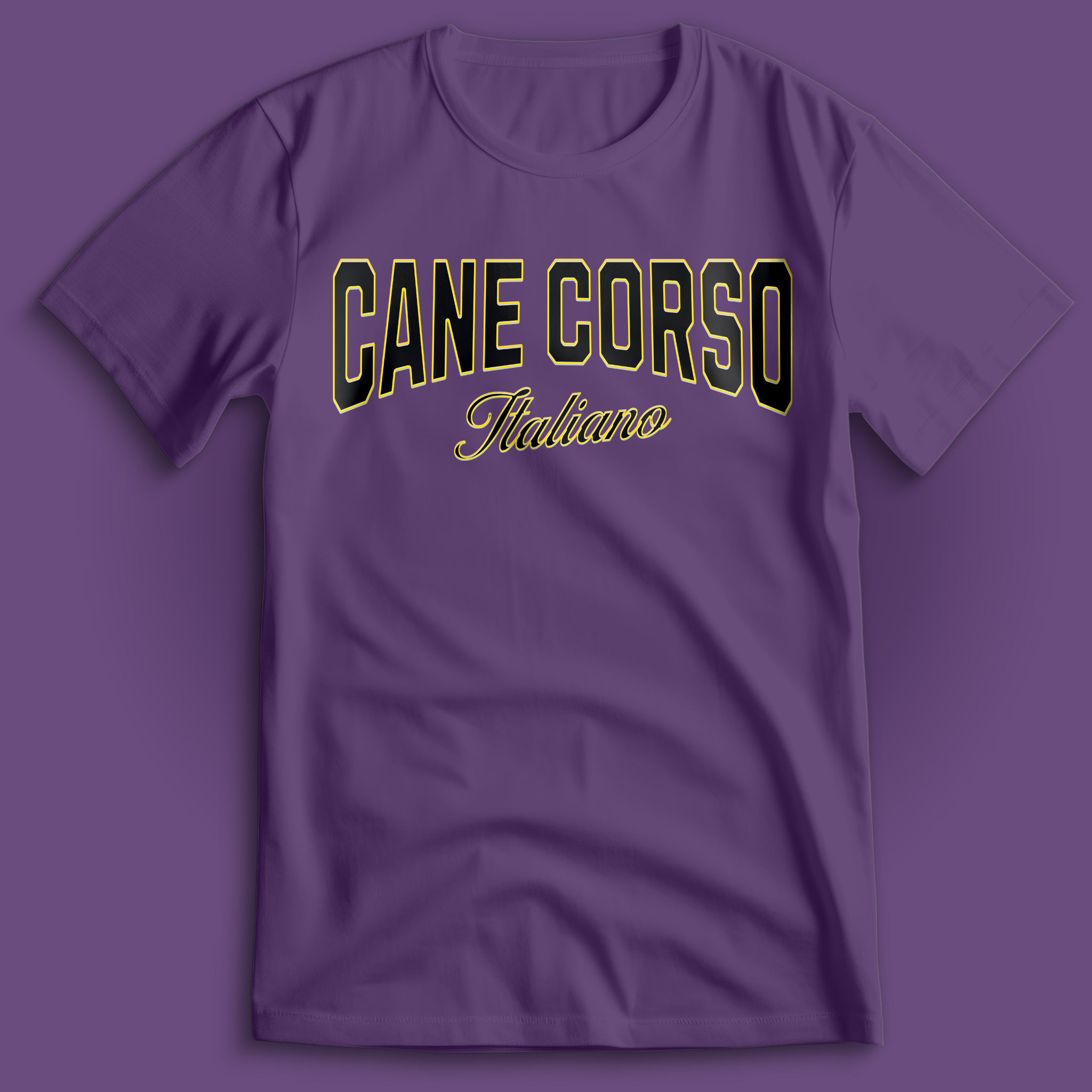 Cane Corso Italiano Typo T-Shirt
