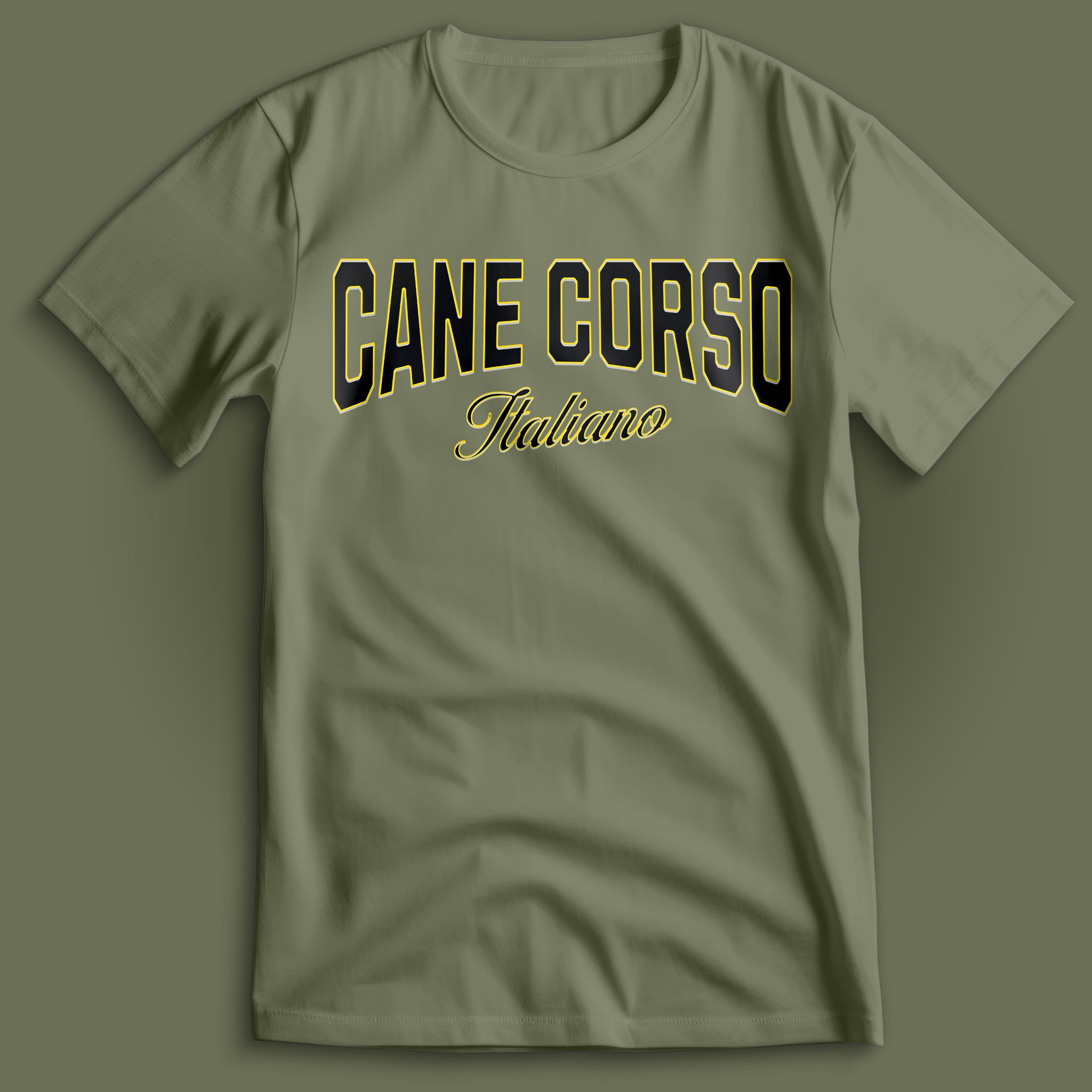 Cane Corso Italiano Typo T-Shirt