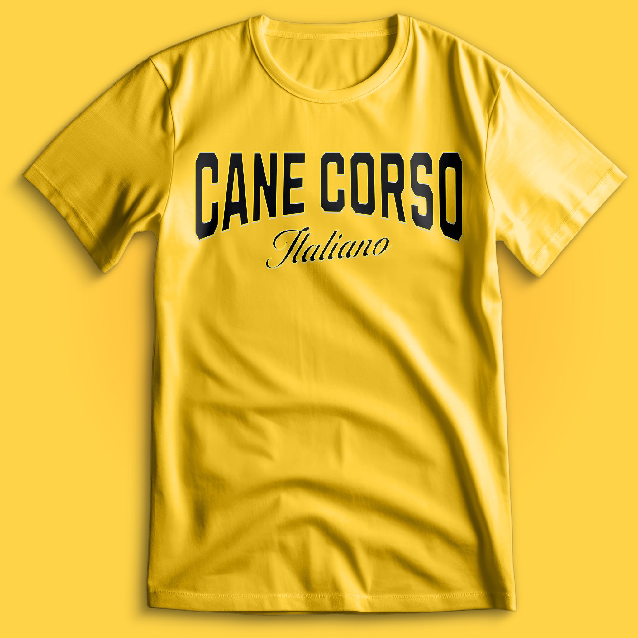 Cane Corso Italiano Typo T-Shirt