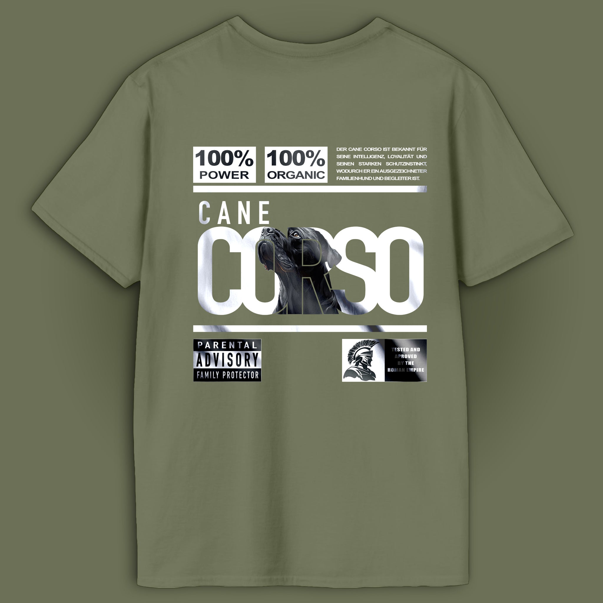 Cane Corso Power F&B T-Shirt