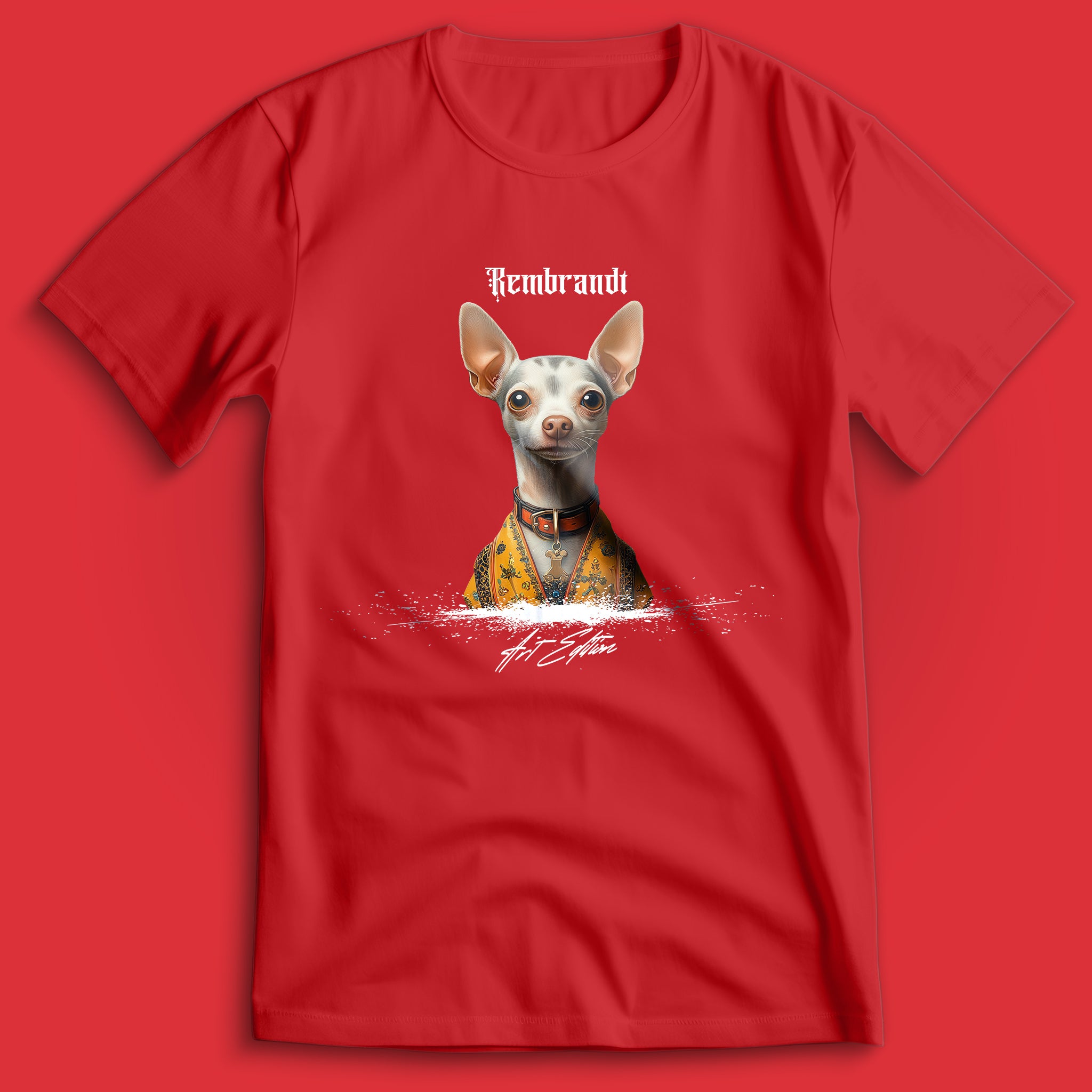 Rembrandt Art Edition Chihuahua II T-Shirt