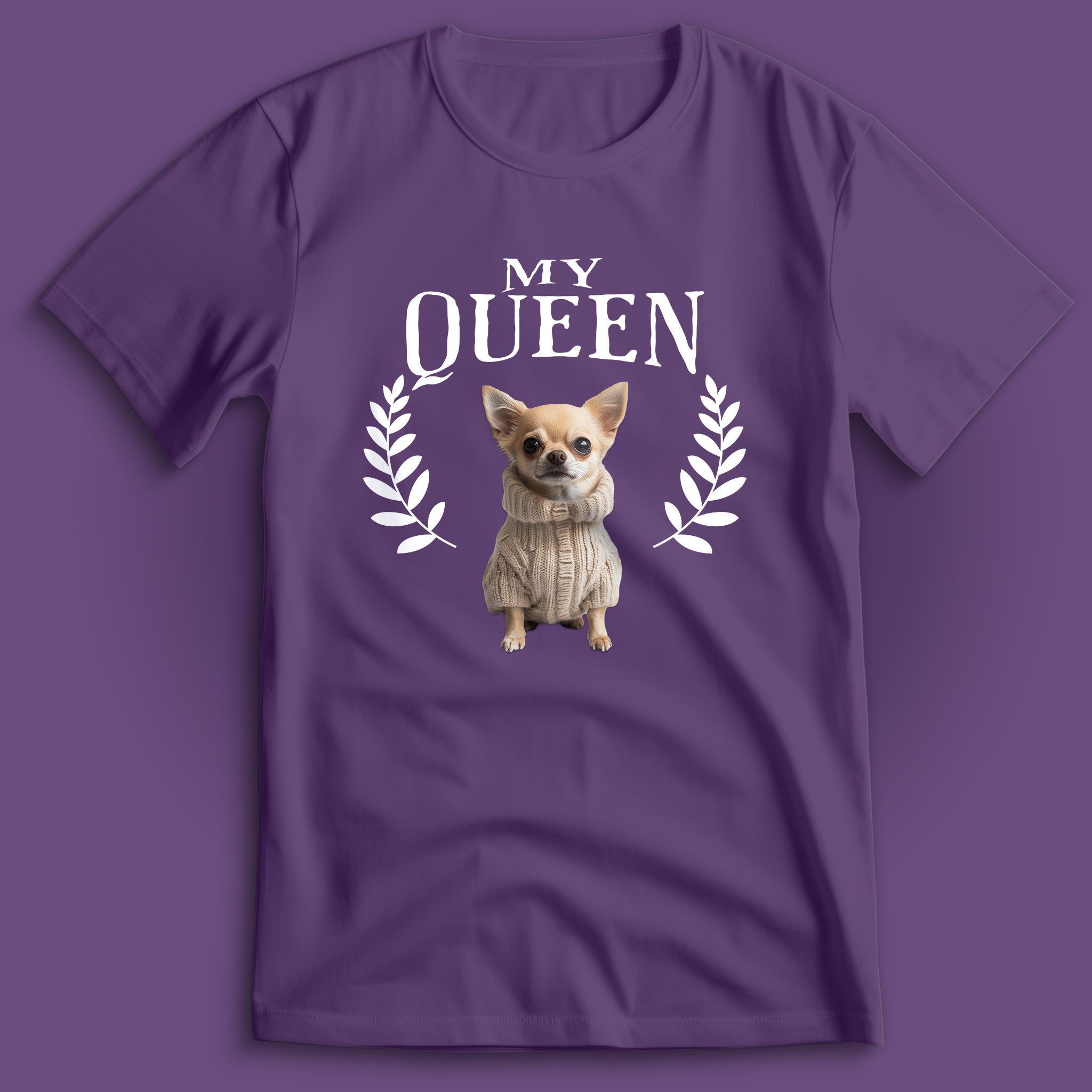 Chihuahua My Queen T-Shirt
