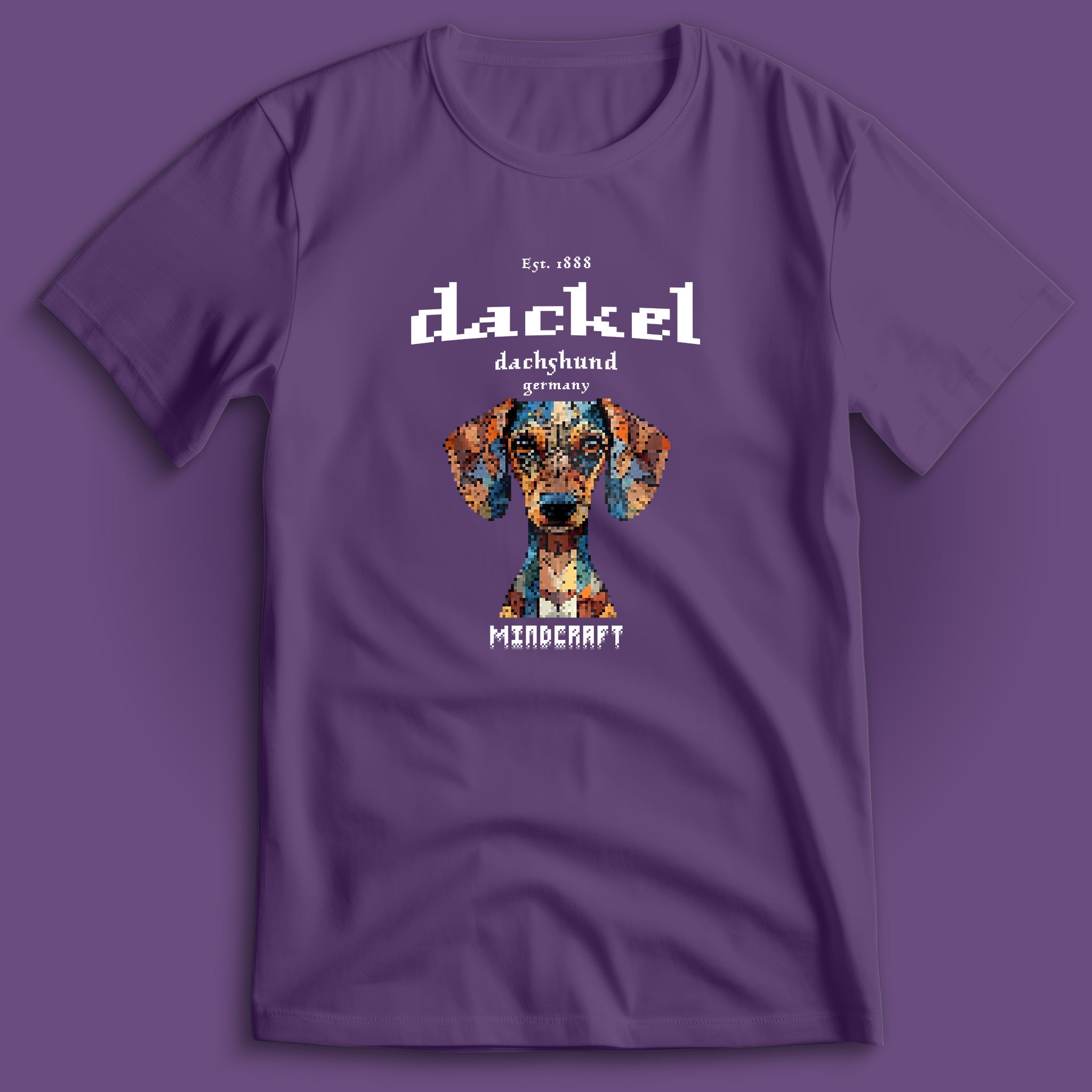 Dackel Pixelart Edition T-Shirt