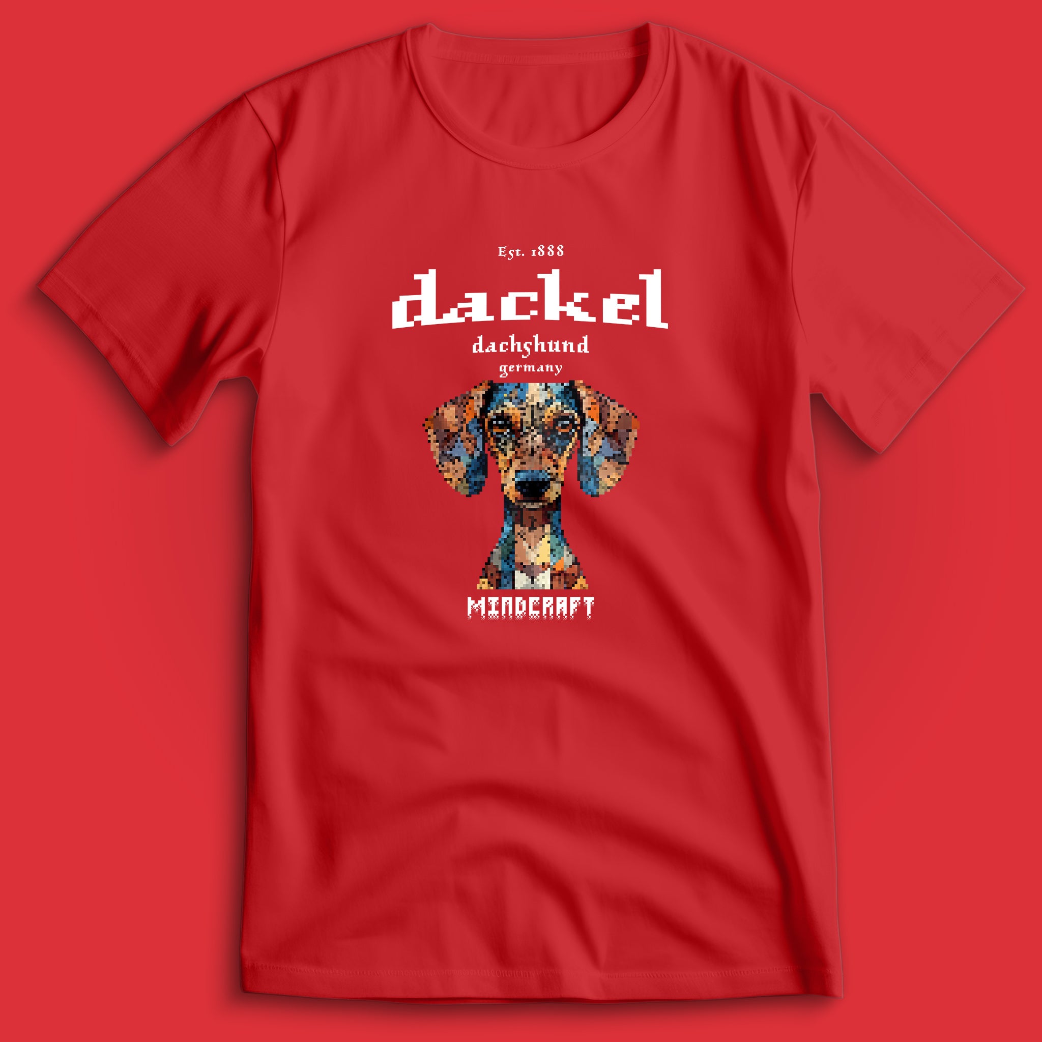 Dackel Pixelart Edition T-Shirt