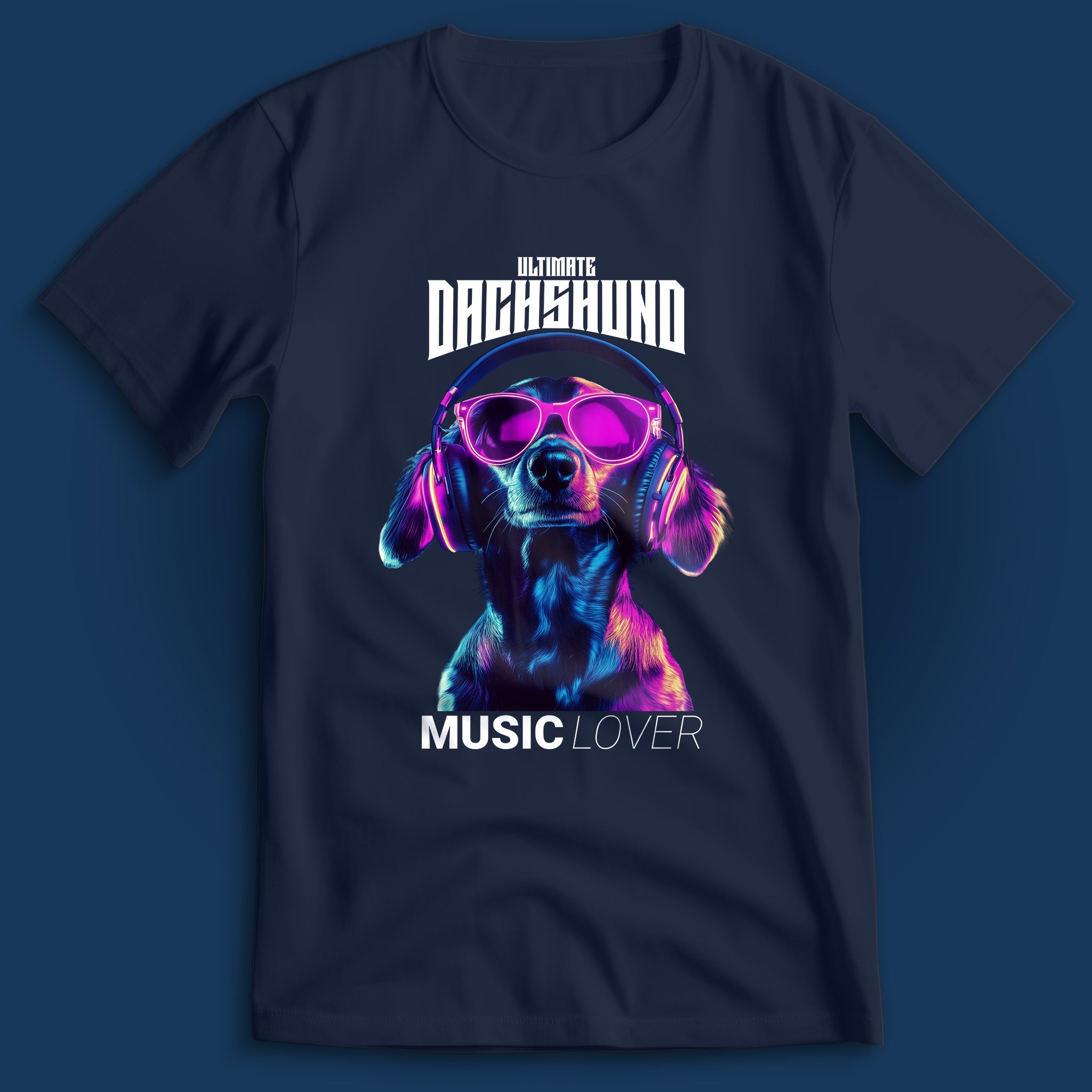 Dachshund Music Lover T-Shirt