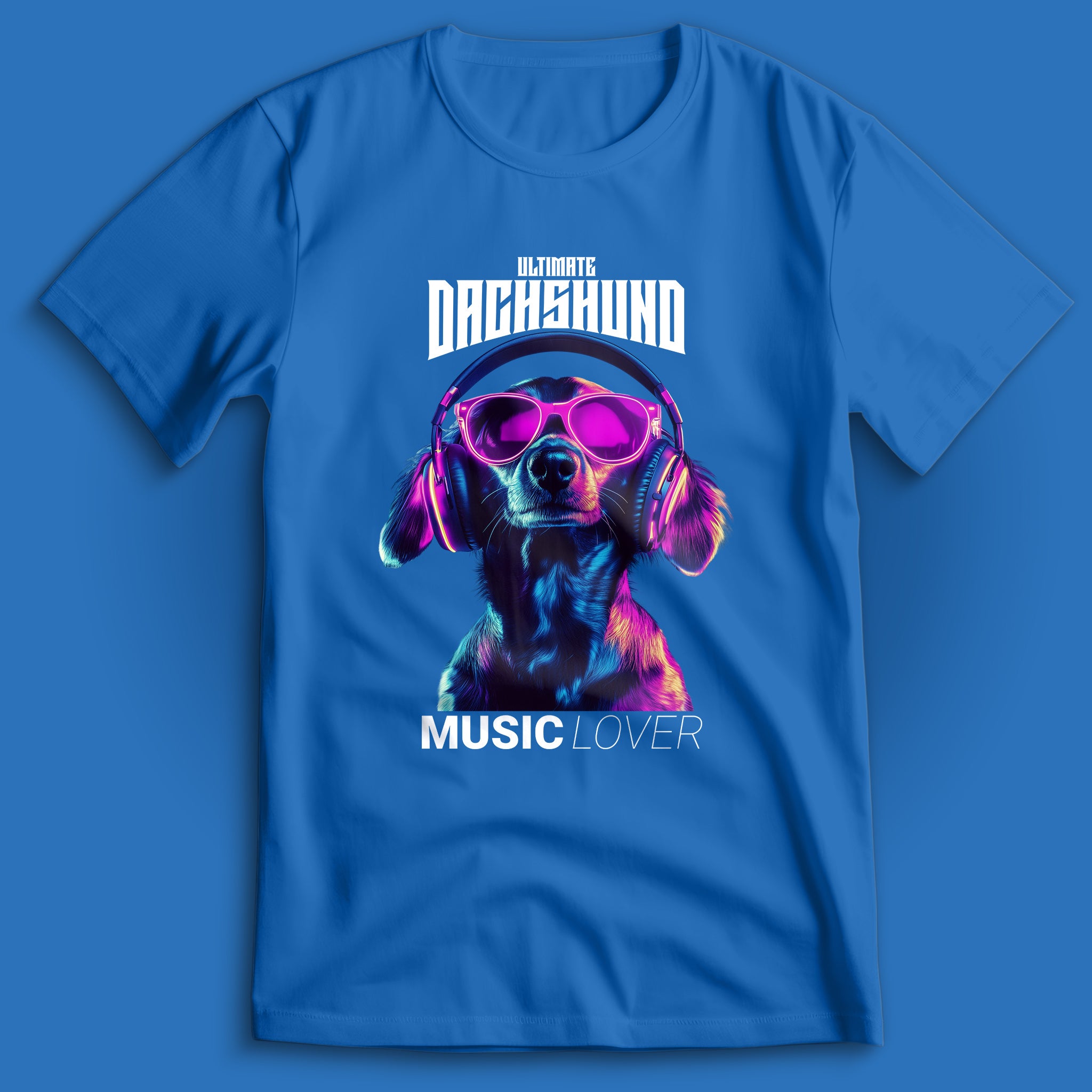 Dachshund Music Lover T-Shirt