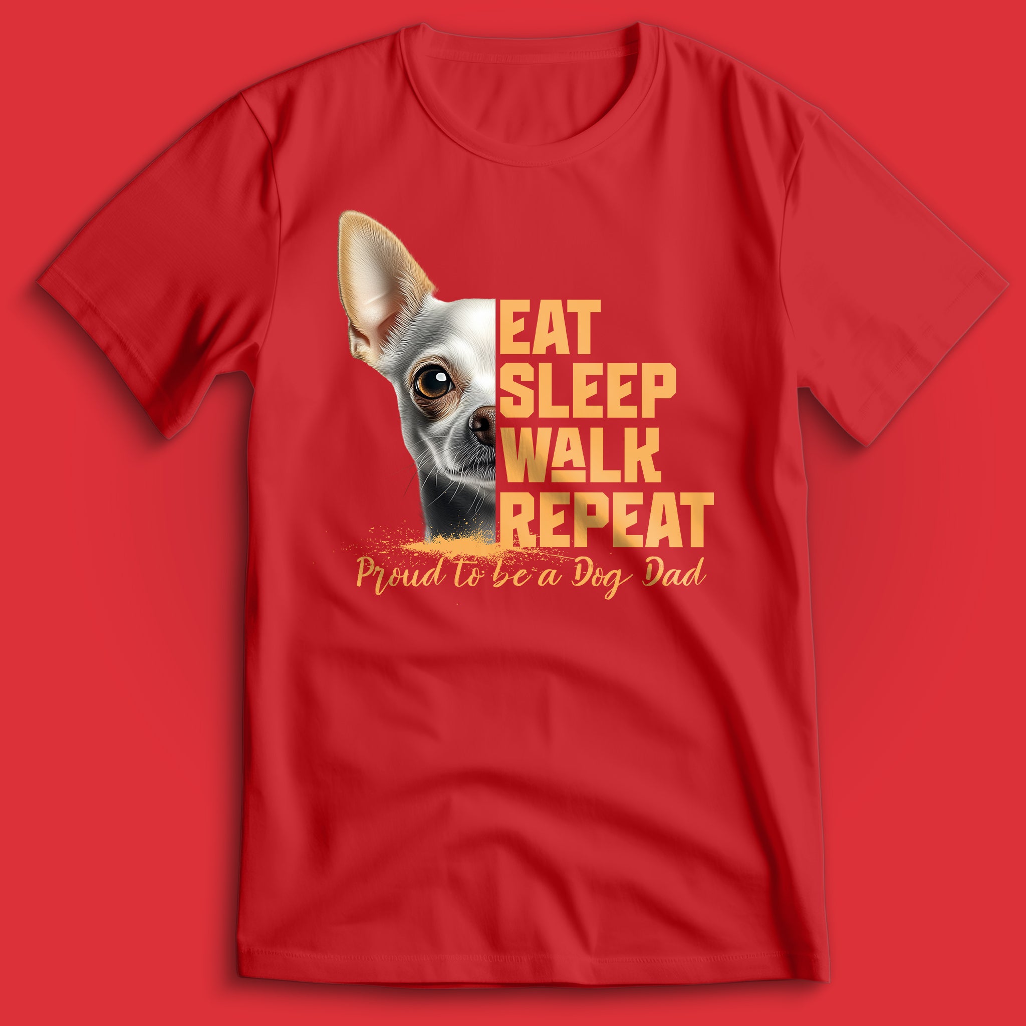 Dog Dad Chihuahua T-Shirt