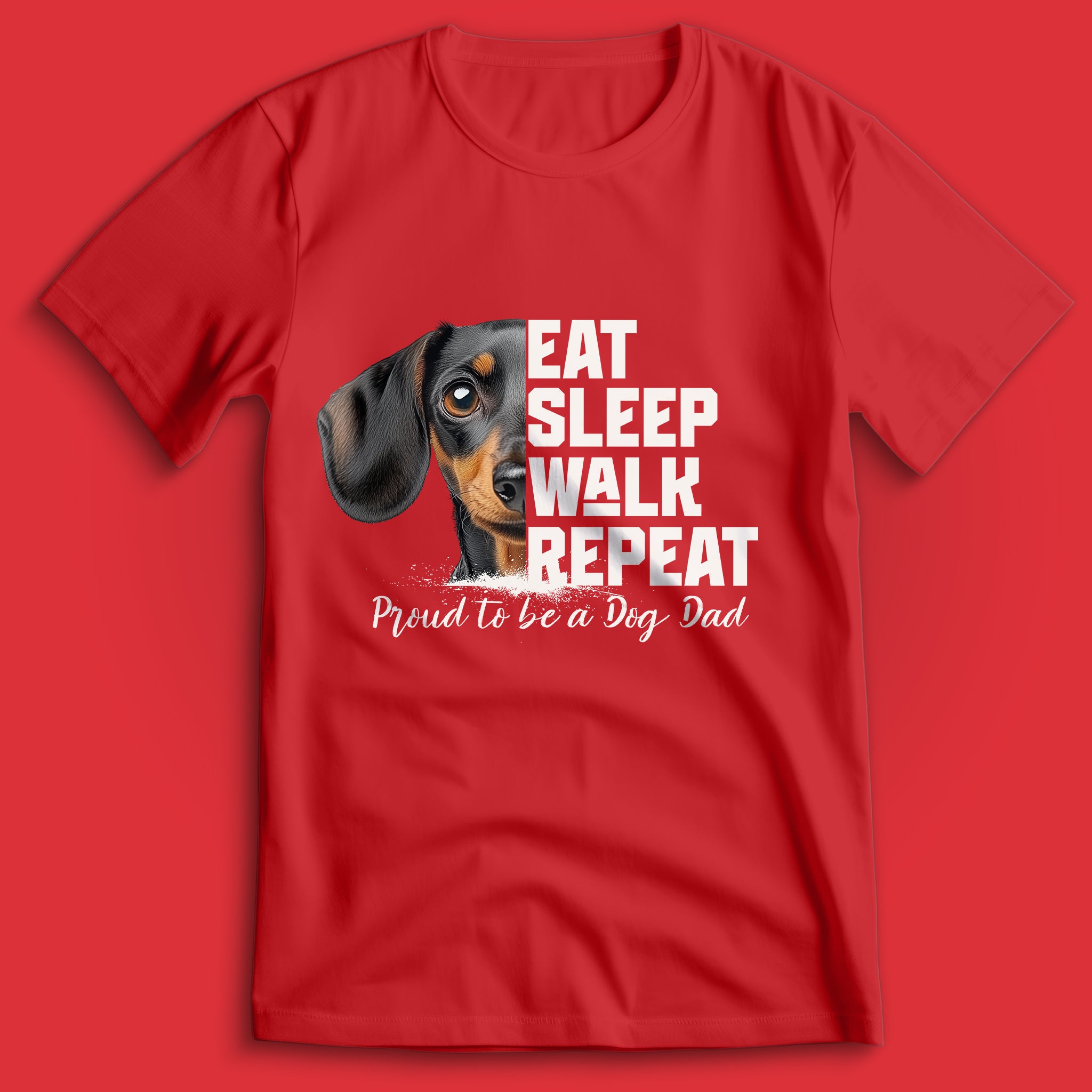 Dog Dad Dackel T-Shirt