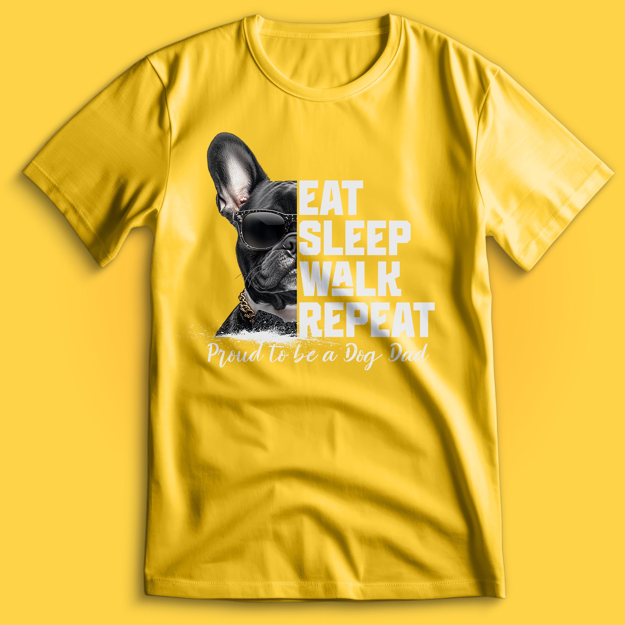 Dog Dad French Bulldog T-Shirt