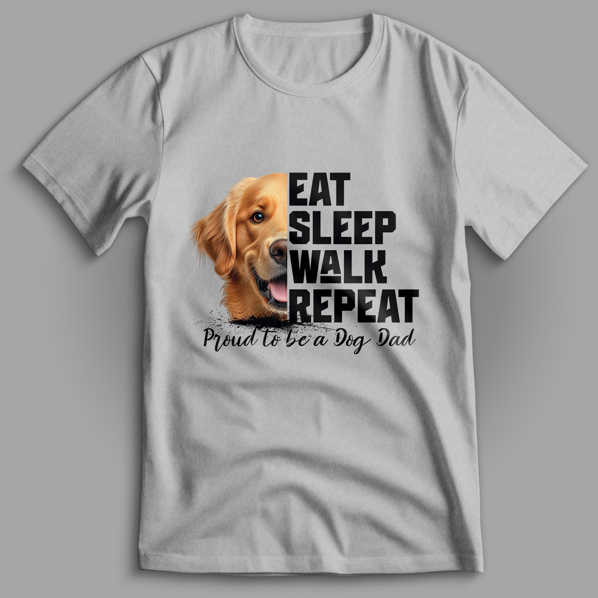 Dog Dad Golden Retriever T-Shirt