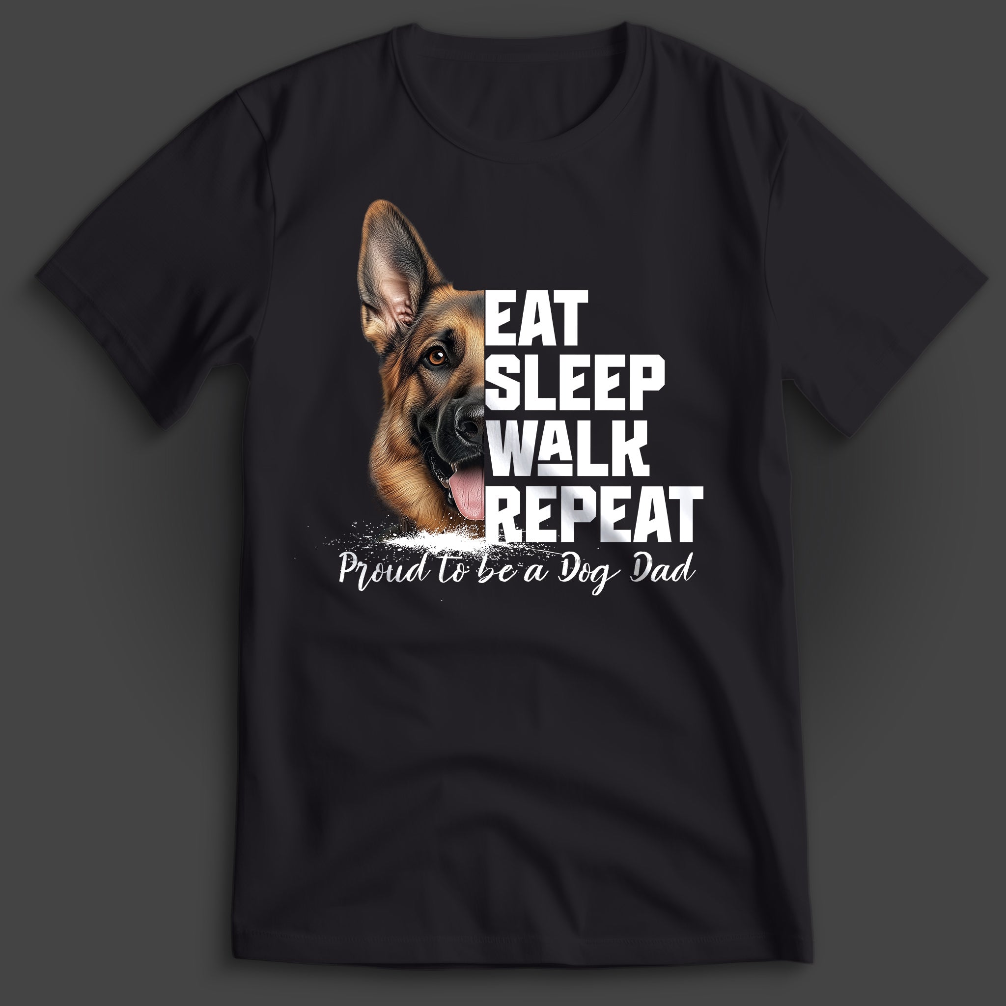 Dog Dad German Shepherd T-Shirt
