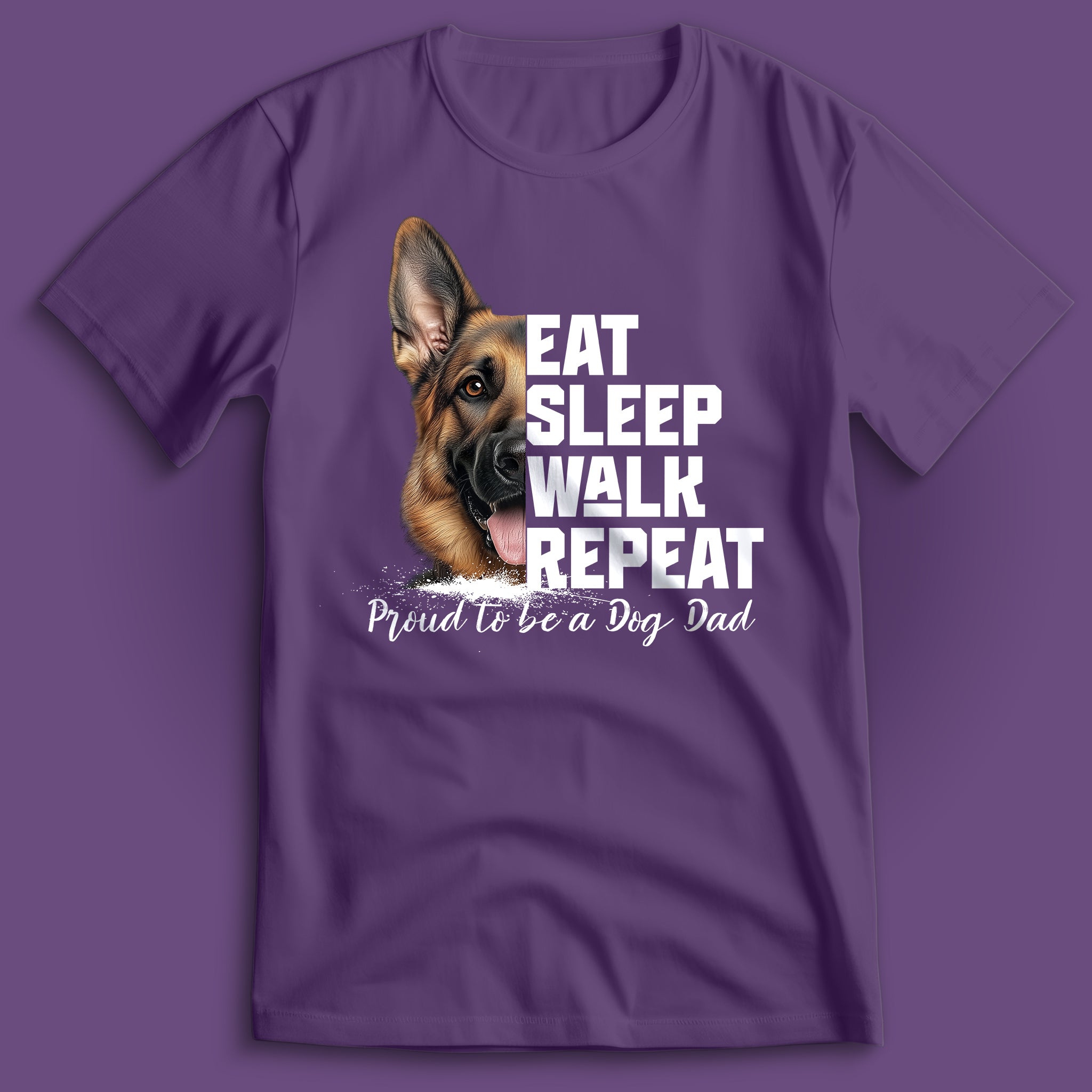 Dog Dad German Shepherd T-Shirt