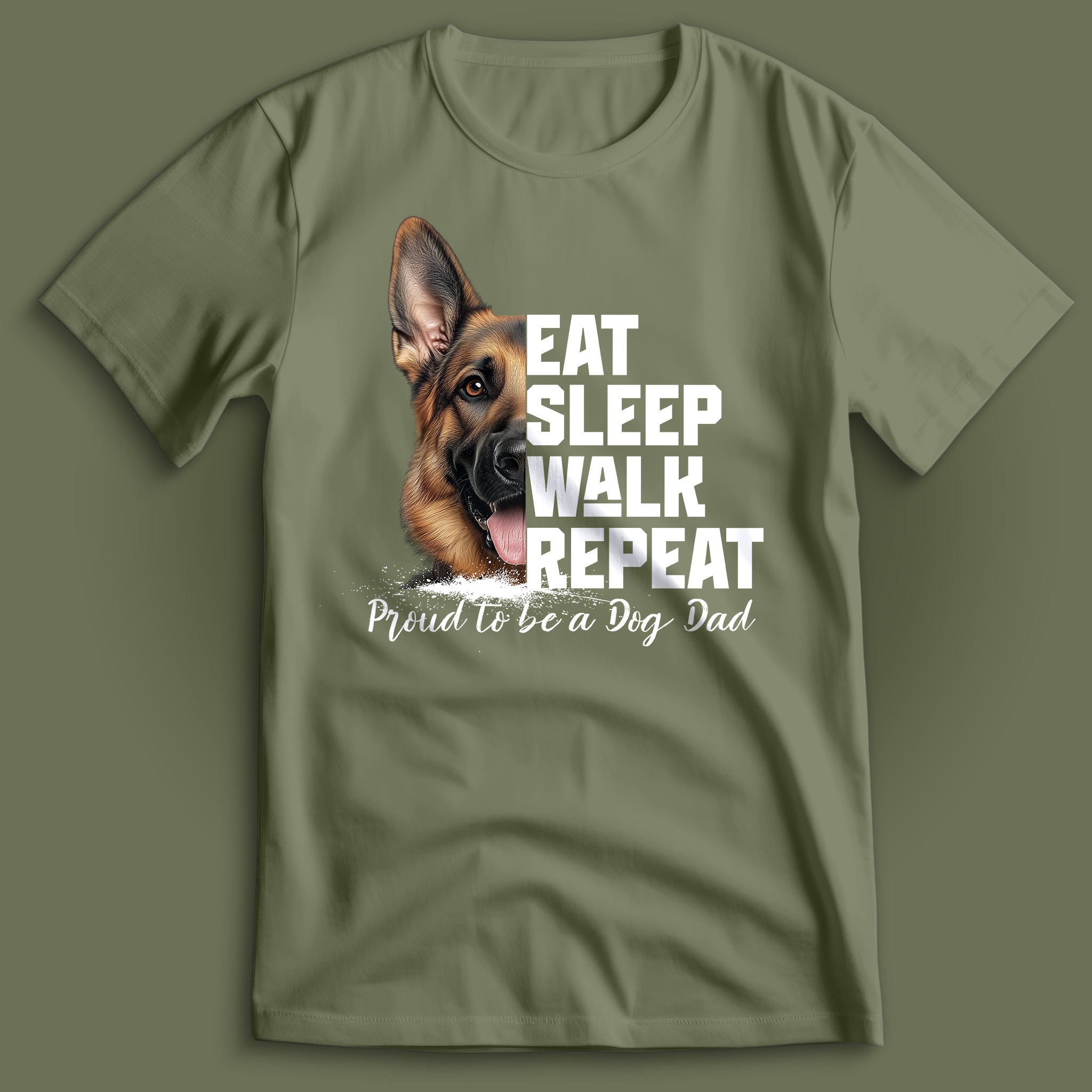 Dog Dad German Shepherd T-Shirt