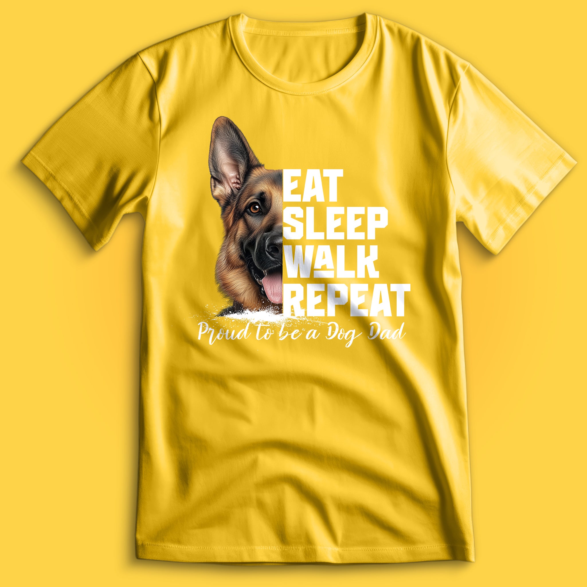 Dog Dad German Shepherd T-Shirt