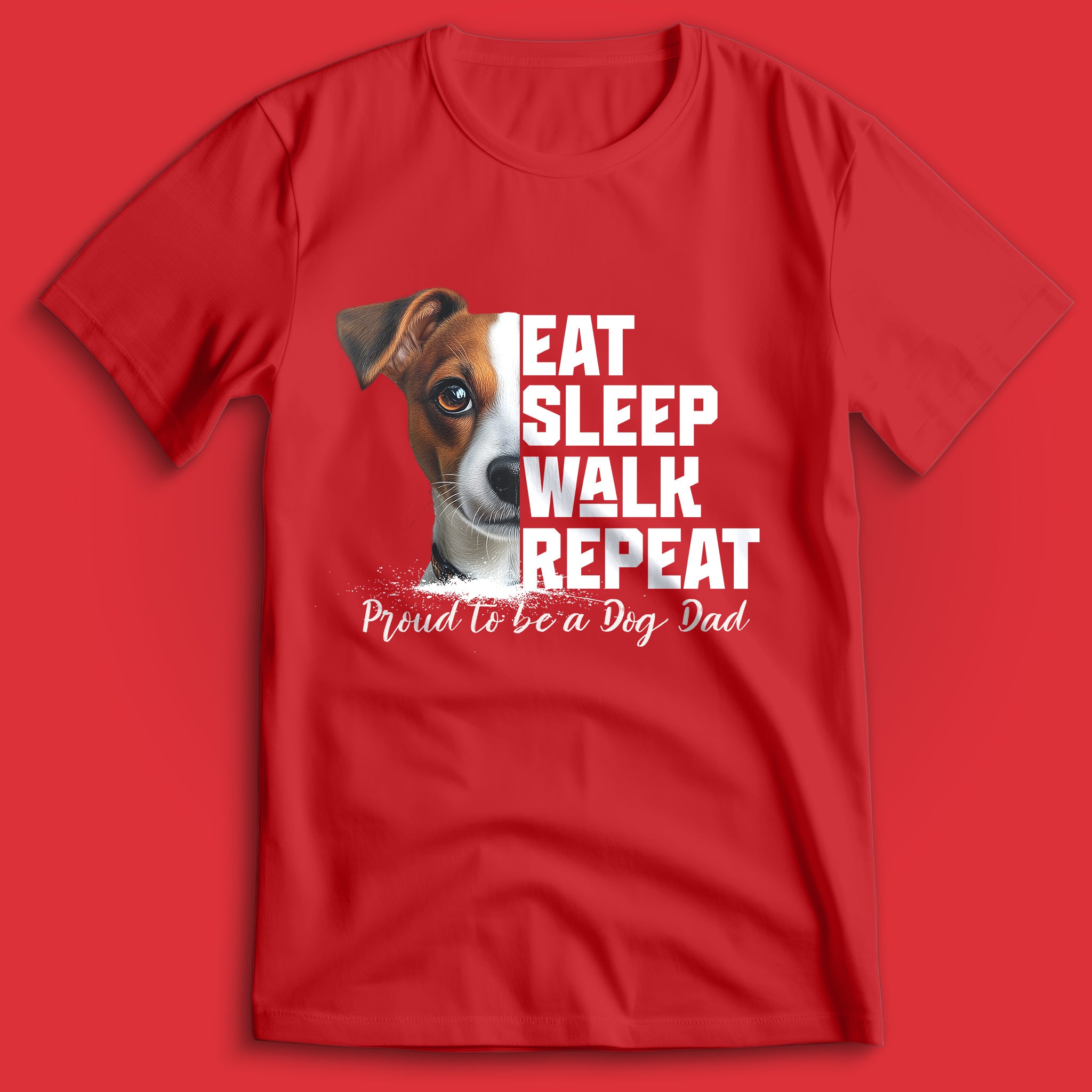 Dog Dad Jack Russell T-Shirt