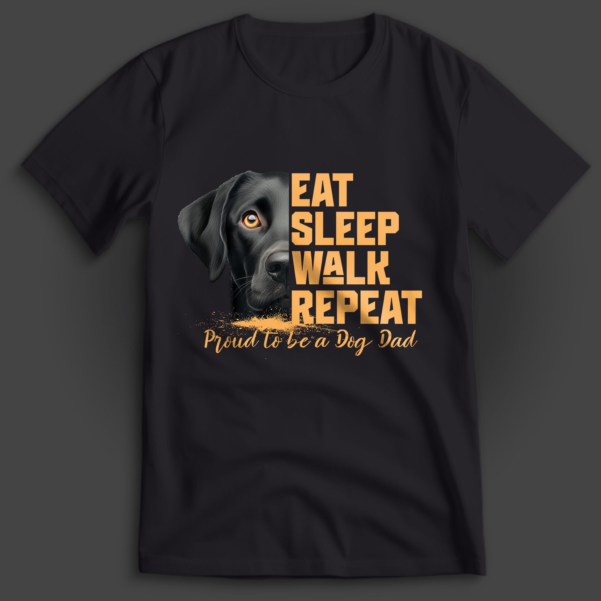 Dog Dad Labrador T-Shirt