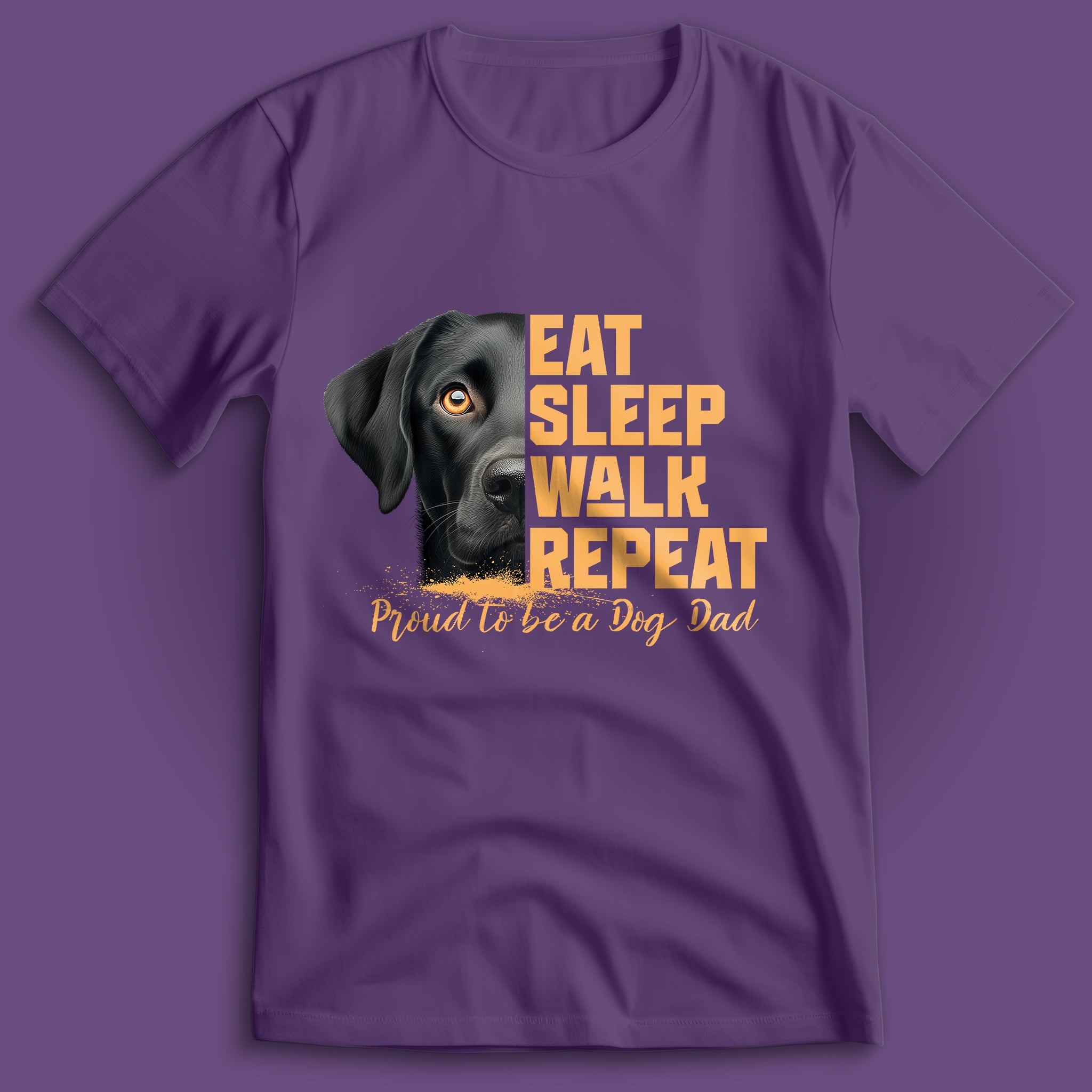 Dog Dad Labrador T-Shirt